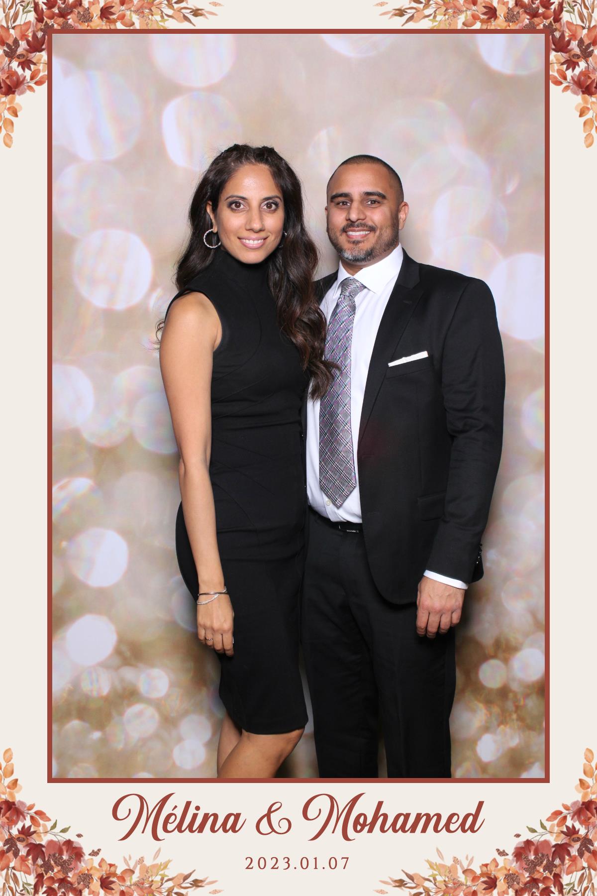 Melina & Mohamed | View more photos from the event at gallery.myselfiemirror.ca/u/romanmyselfiemirrorca/Melina-Mohamed