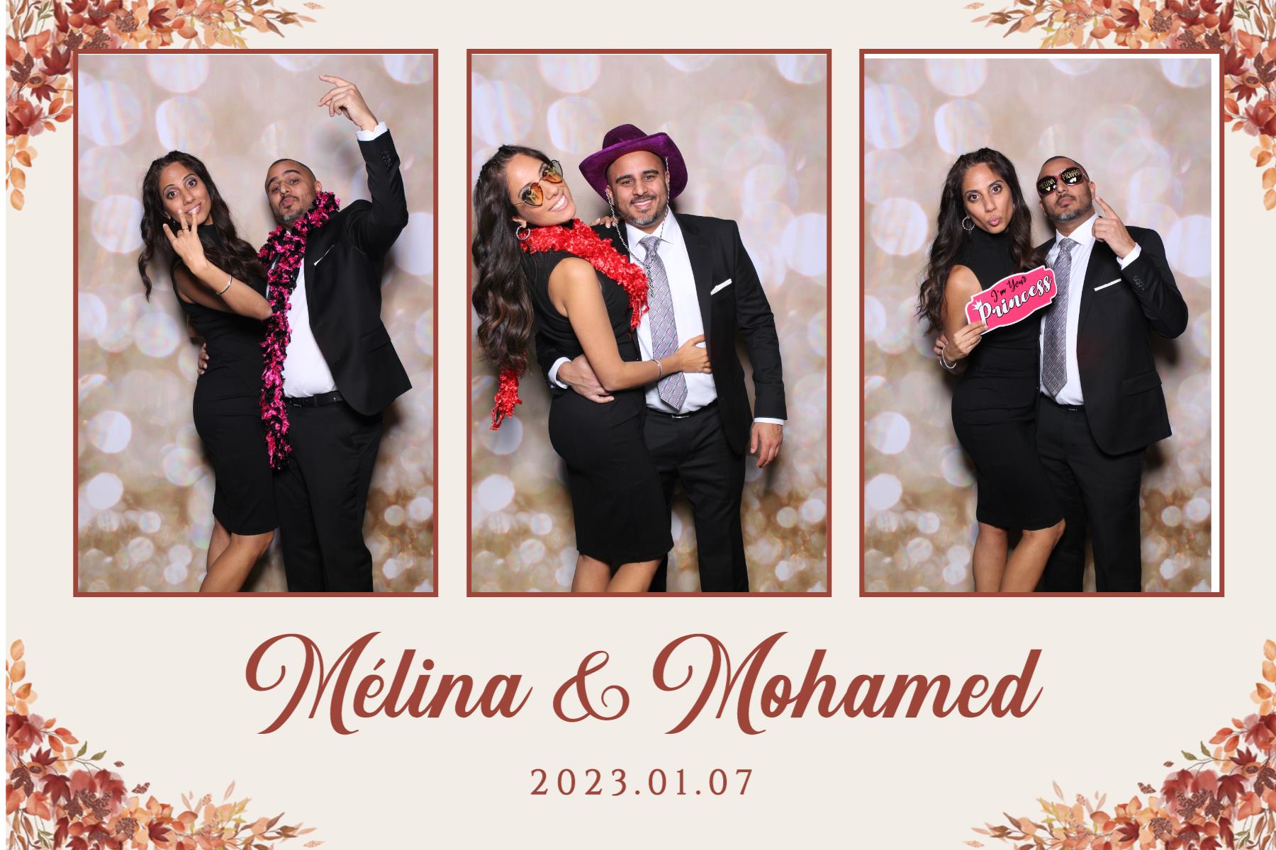 Melina & Mohamed | View more photos from the event at gallery.myselfiemirror.ca/u/romanmyselfiemirrorca/Melina-Mohamed