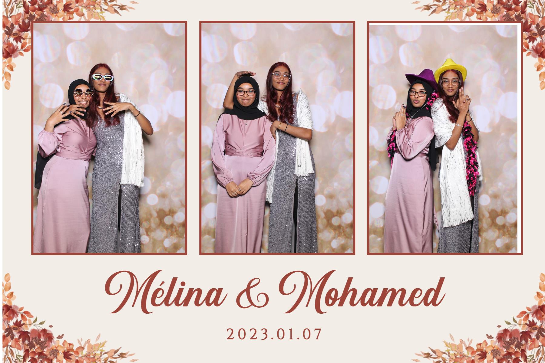 Melina & Mohamed | View more photos from the event at gallery.myselfiemirror.ca/u/romanmyselfiemirrorca/Melina-Mohamed