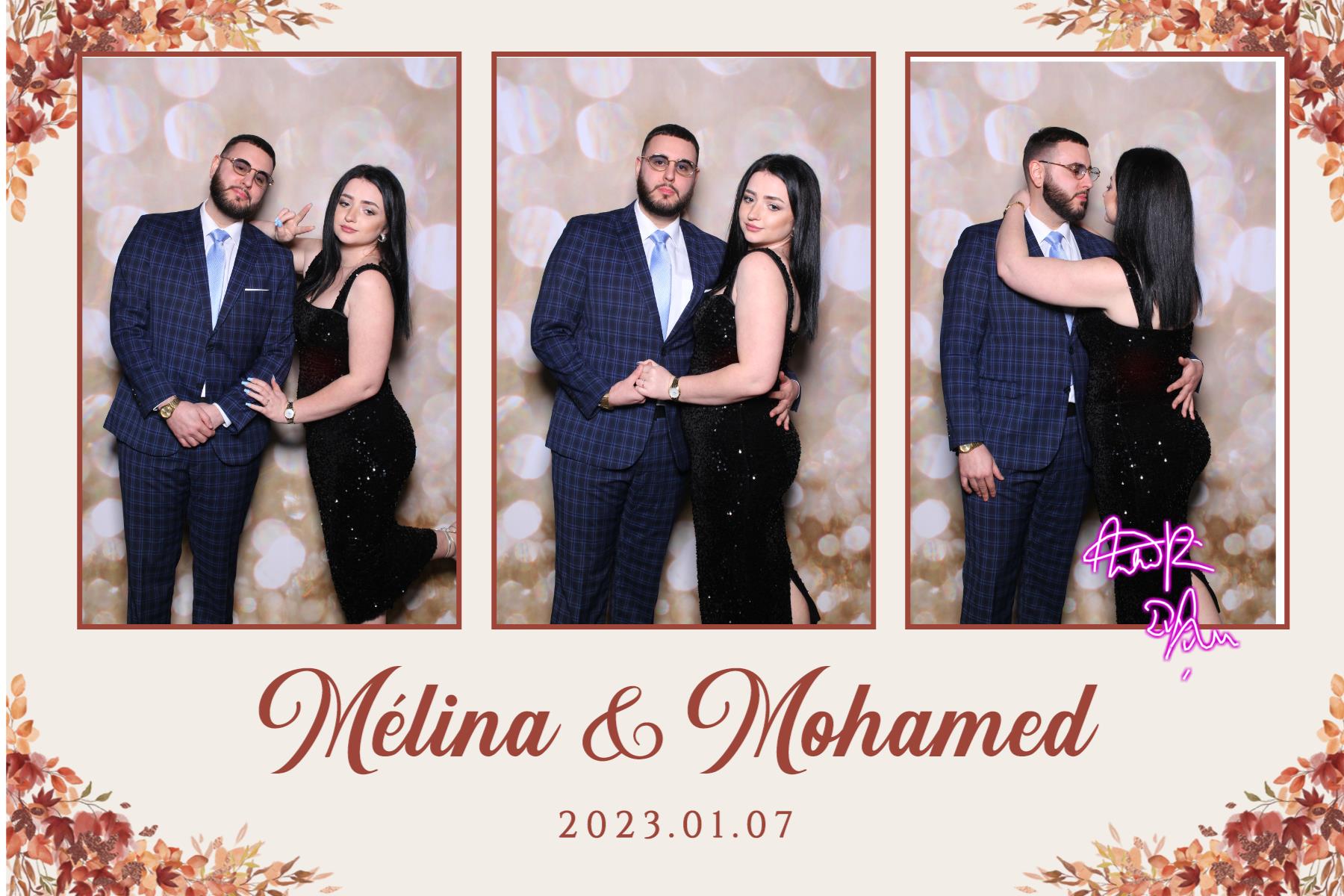 Melina & Mohamed | View more photos from the event at gallery.myselfiemirror.ca/u/romanmyselfiemirrorca/Melina-Mohamed