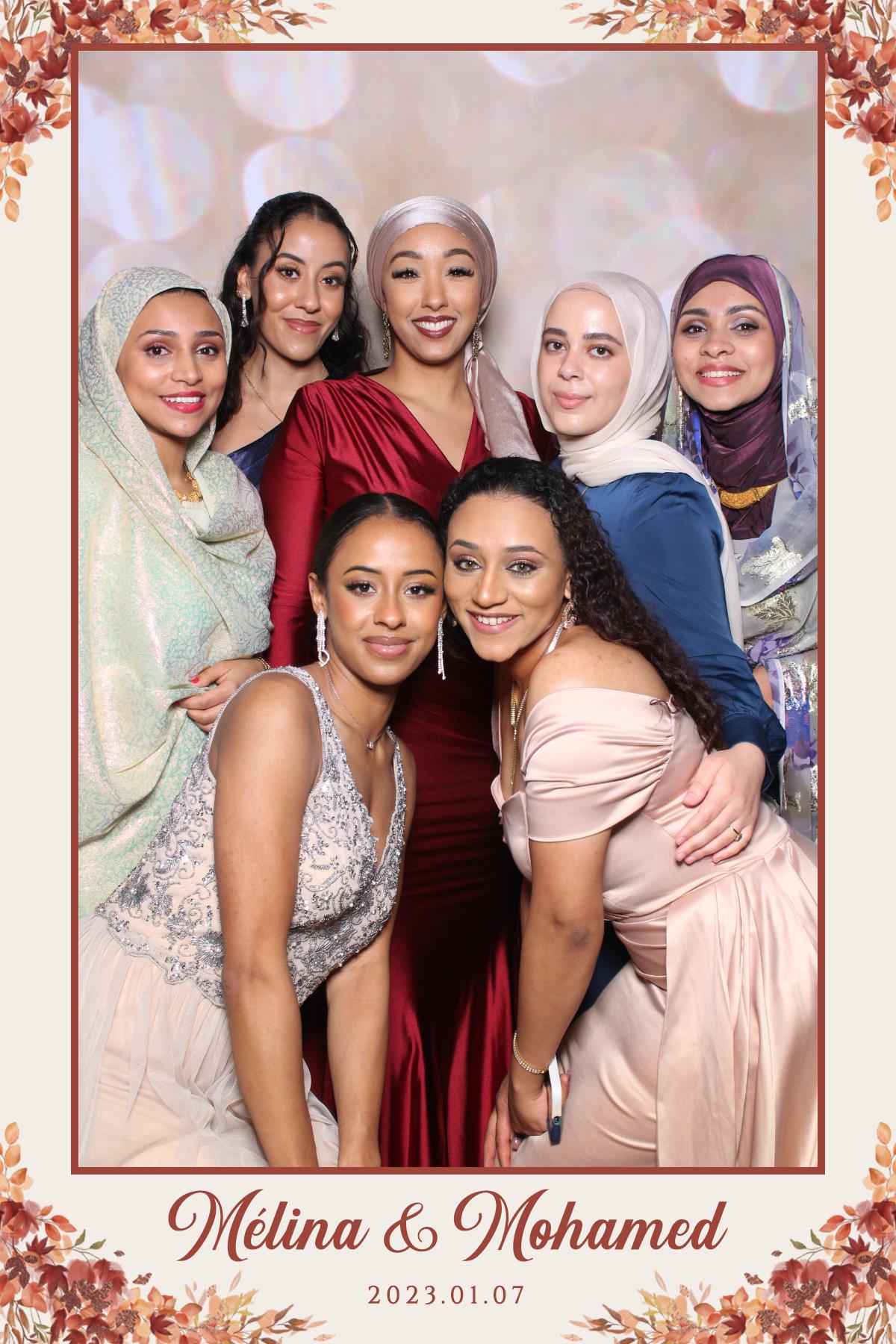 Melina & Mohamed | View more photos from the event at gallery.myselfiemirror.ca/u/romanmyselfiemirrorca/Melina-Mohamed