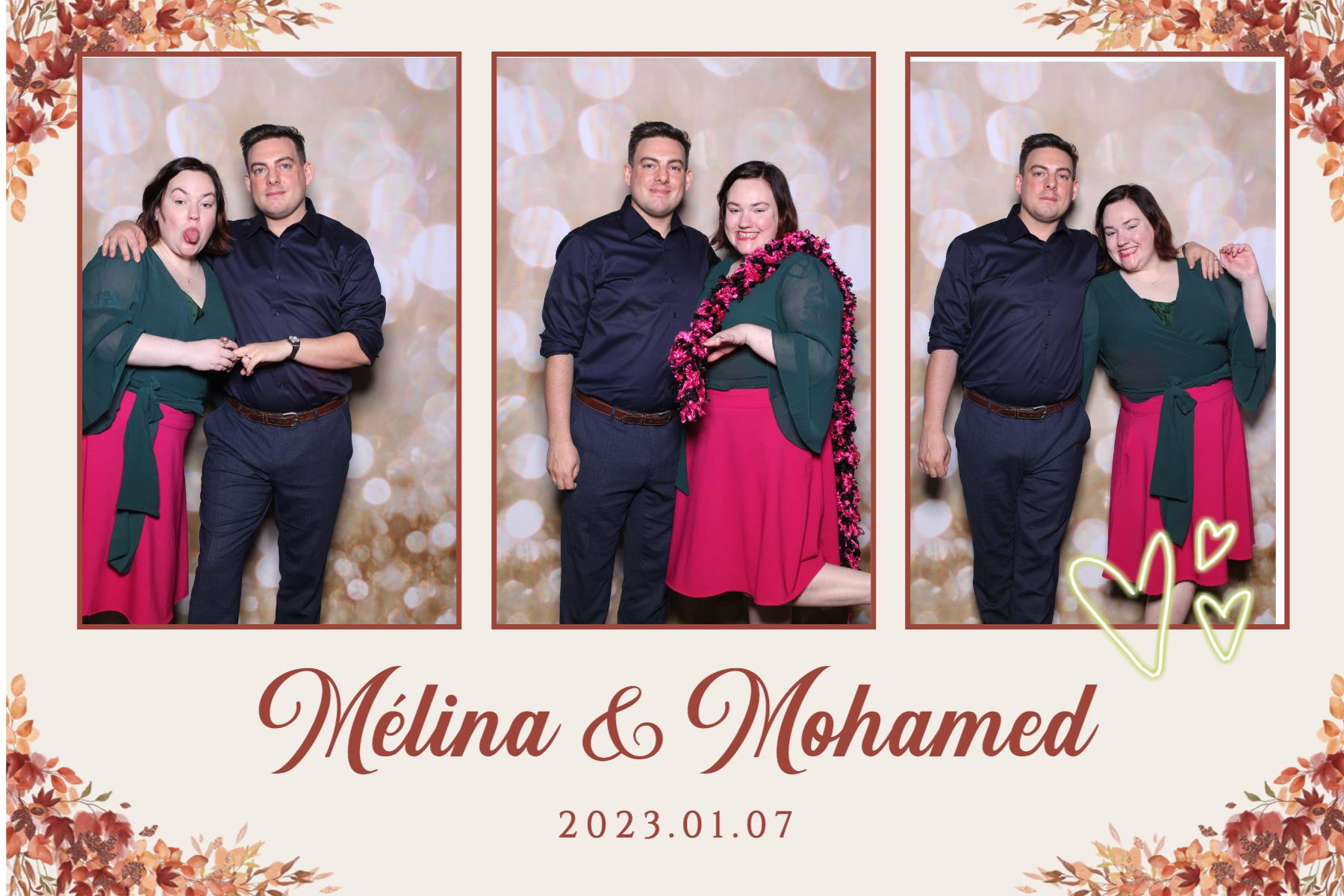 Melina & Mohamed | View more photos from the event at gallery.myselfiemirror.ca/u/romanmyselfiemirrorca/Melina-Mohamed