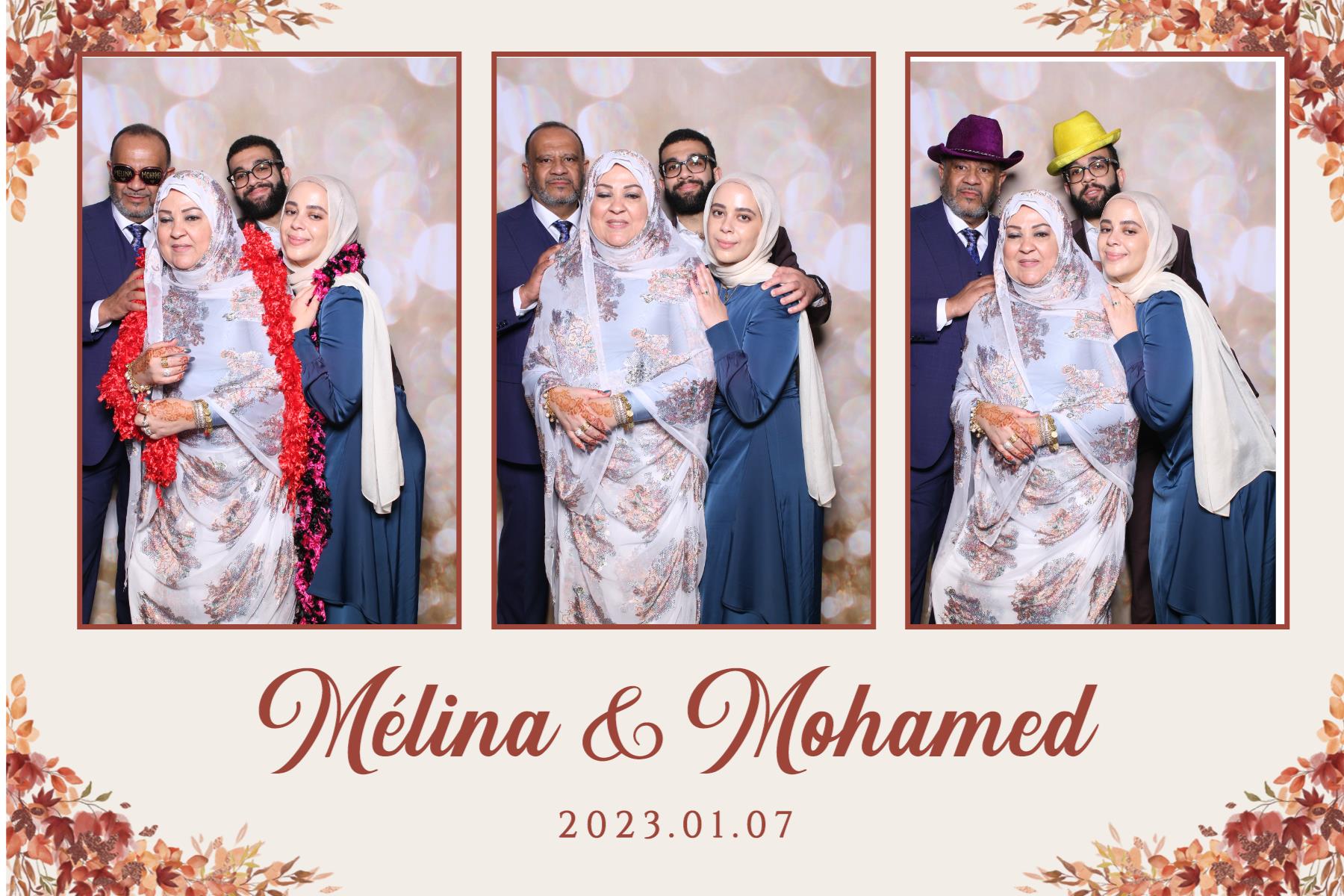 Melina & Mohamed | View more photos from the event at gallery.myselfiemirror.ca/u/romanmyselfiemirrorca/Melina-Mohamed