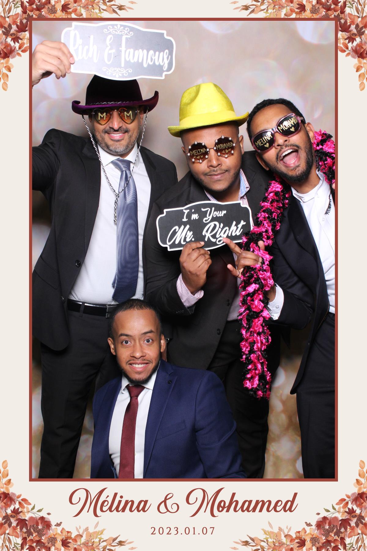 Melina & Mohamed | View more photos from the event at gallery.myselfiemirror.ca/u/romanmyselfiemirrorca/Melina-Mohamed