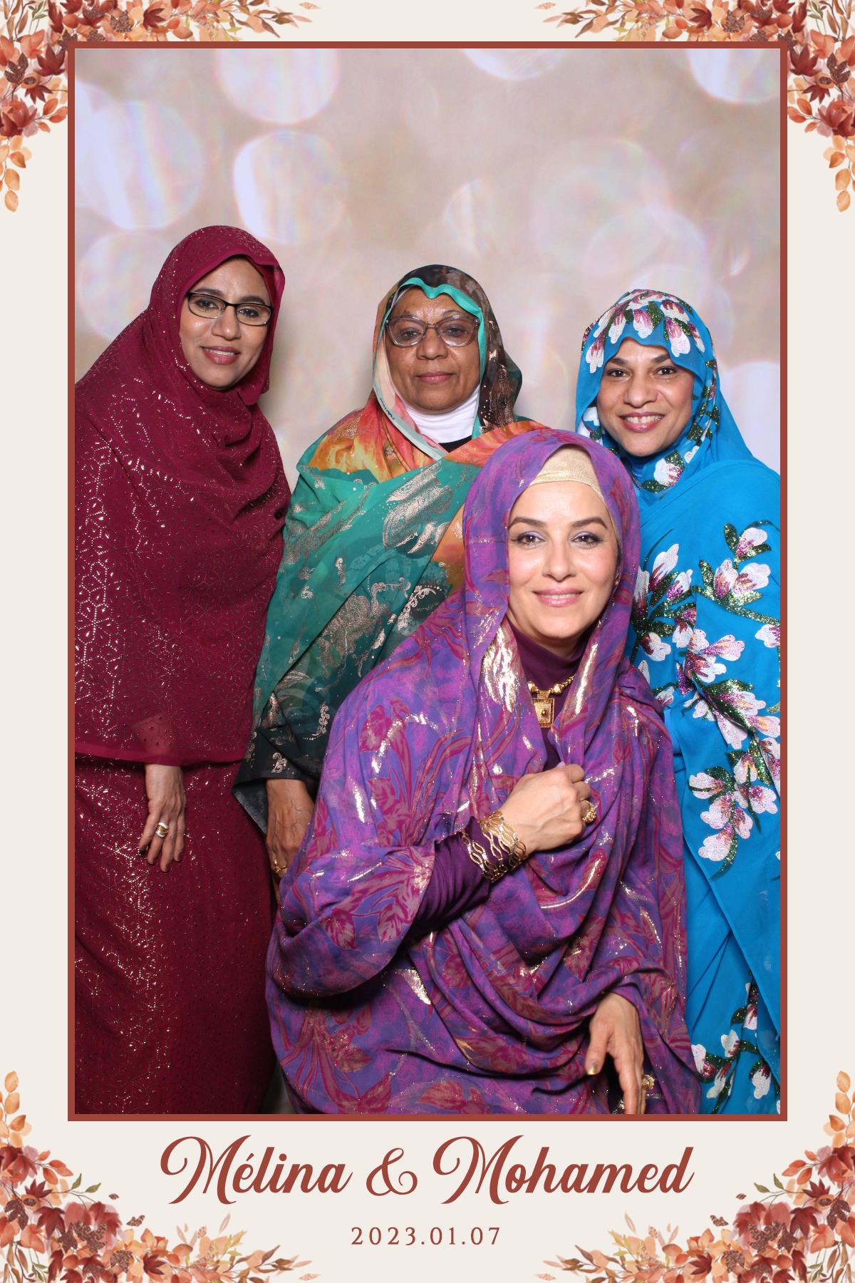 Melina & Mohamed | View more photos from the event at gallery.myselfiemirror.ca/u/romanmyselfiemirrorca/Melina-Mohamed