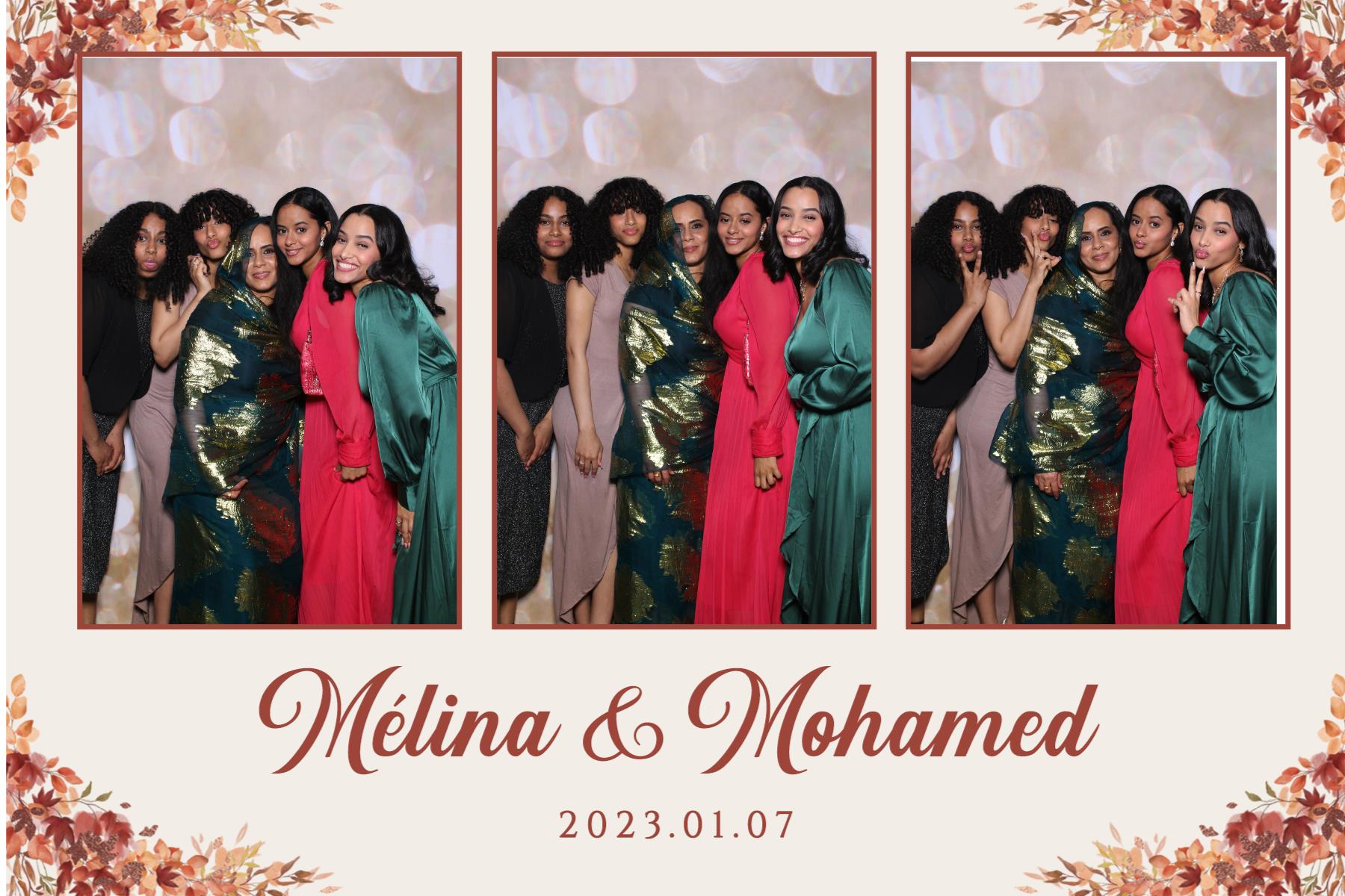 Melina & Mohamed | View more photos from the event at gallery.myselfiemirror.ca/u/romanmyselfiemirrorca/Melina-Mohamed
