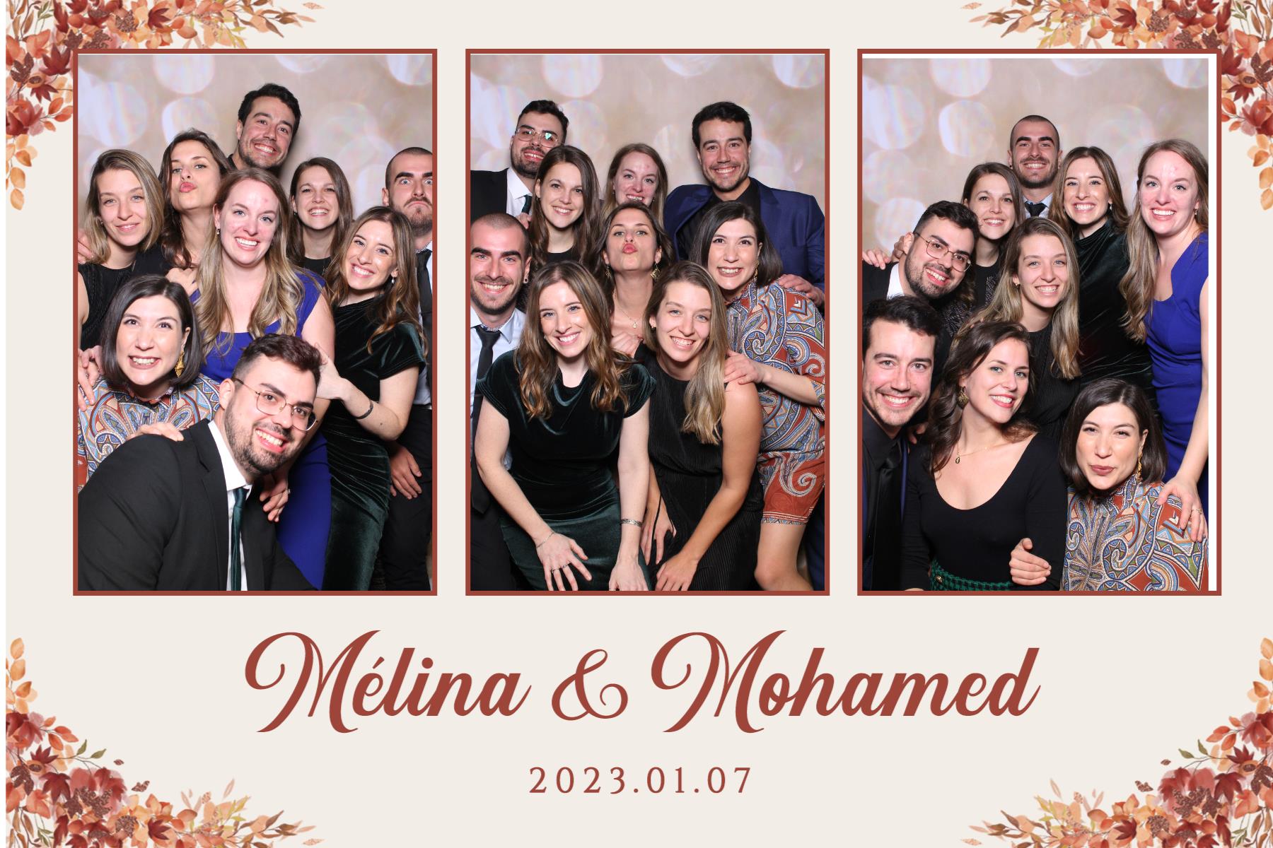 Melina & Mohamed | View more photos from the event at gallery.myselfiemirror.ca/u/romanmyselfiemirrorca/Melina-Mohamed