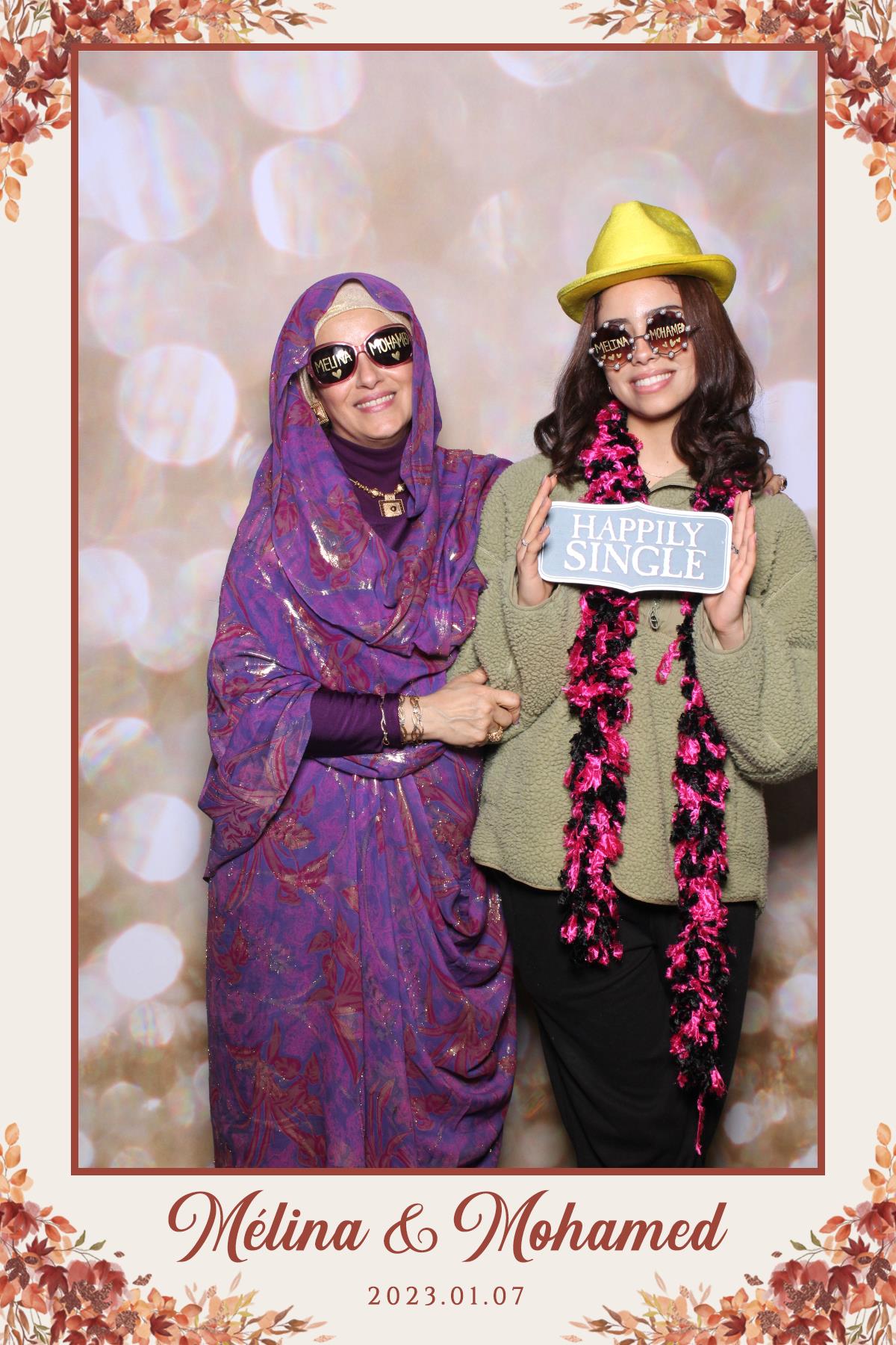 Melina & Mohamed | View more photos from the event at gallery.myselfiemirror.ca/u/romanmyselfiemirrorca/Melina-Mohamed