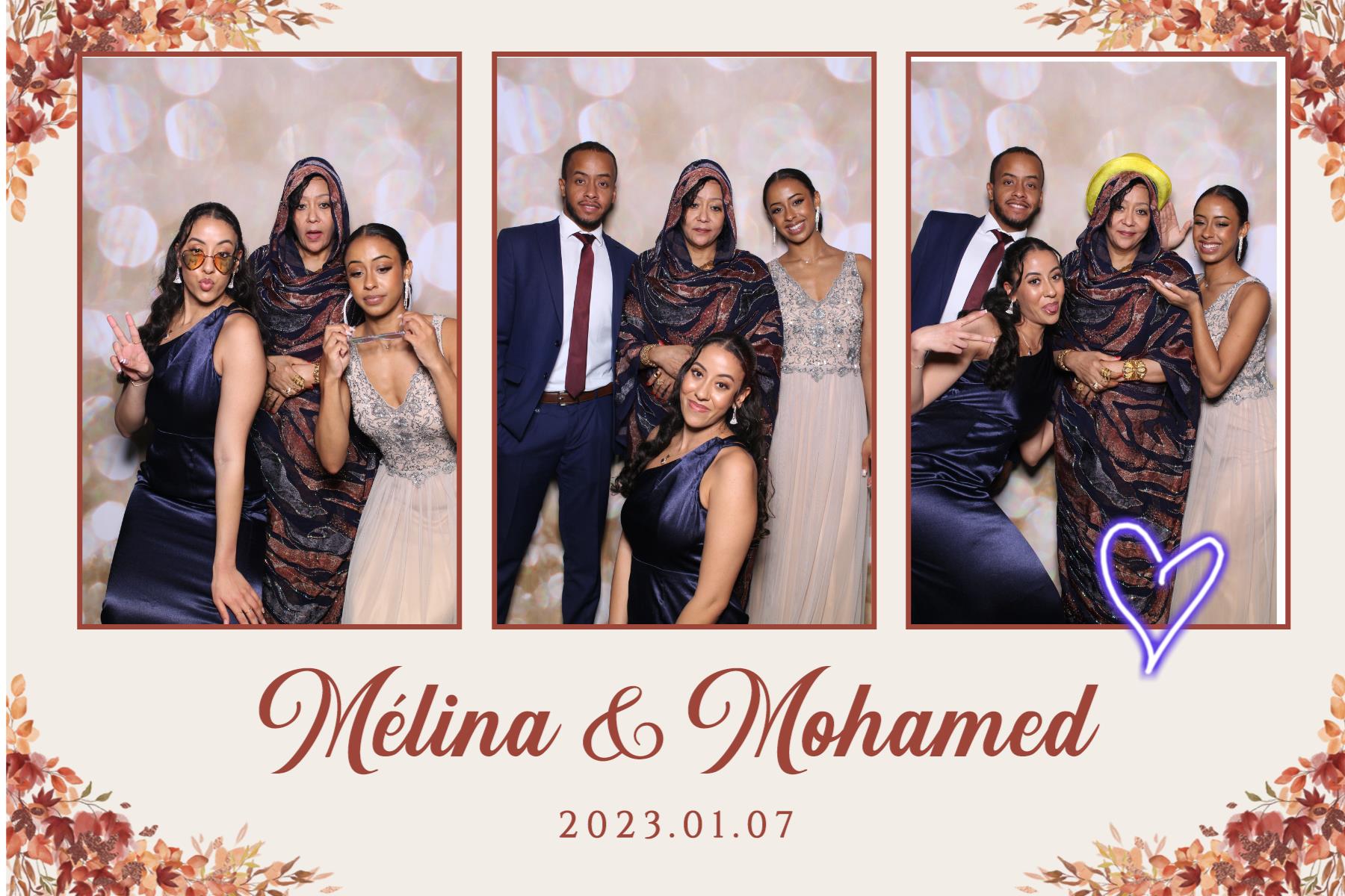 Melina & Mohamed | View more photos from the event at gallery.myselfiemirror.ca/u/romanmyselfiemirrorca/Melina-Mohamed