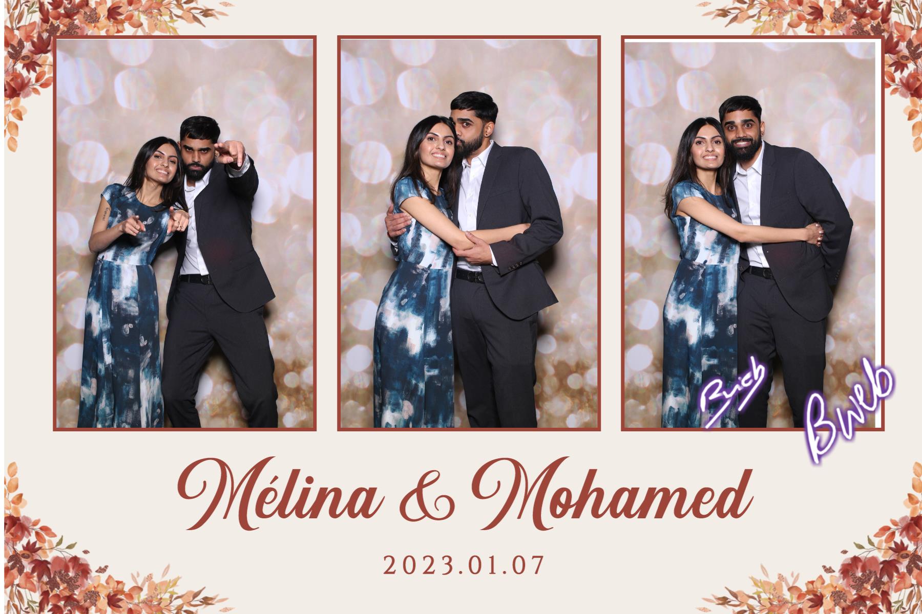 Melina & Mohamed | View more photos from the event at gallery.myselfiemirror.ca/u/romanmyselfiemirrorca/Melina-Mohamed