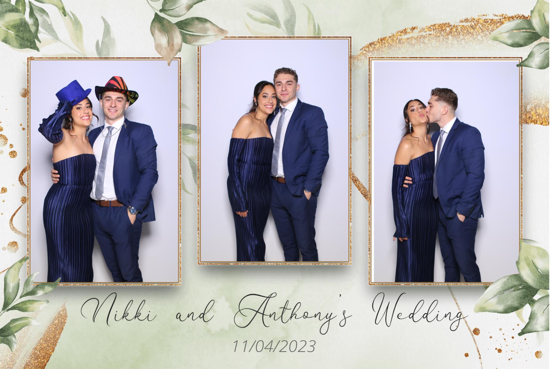 Nikki & Anthony | View more photos from the event at gallery.myselfiemirror.ca/u/romanmyselfiemirrorca/Nikki-Anthony