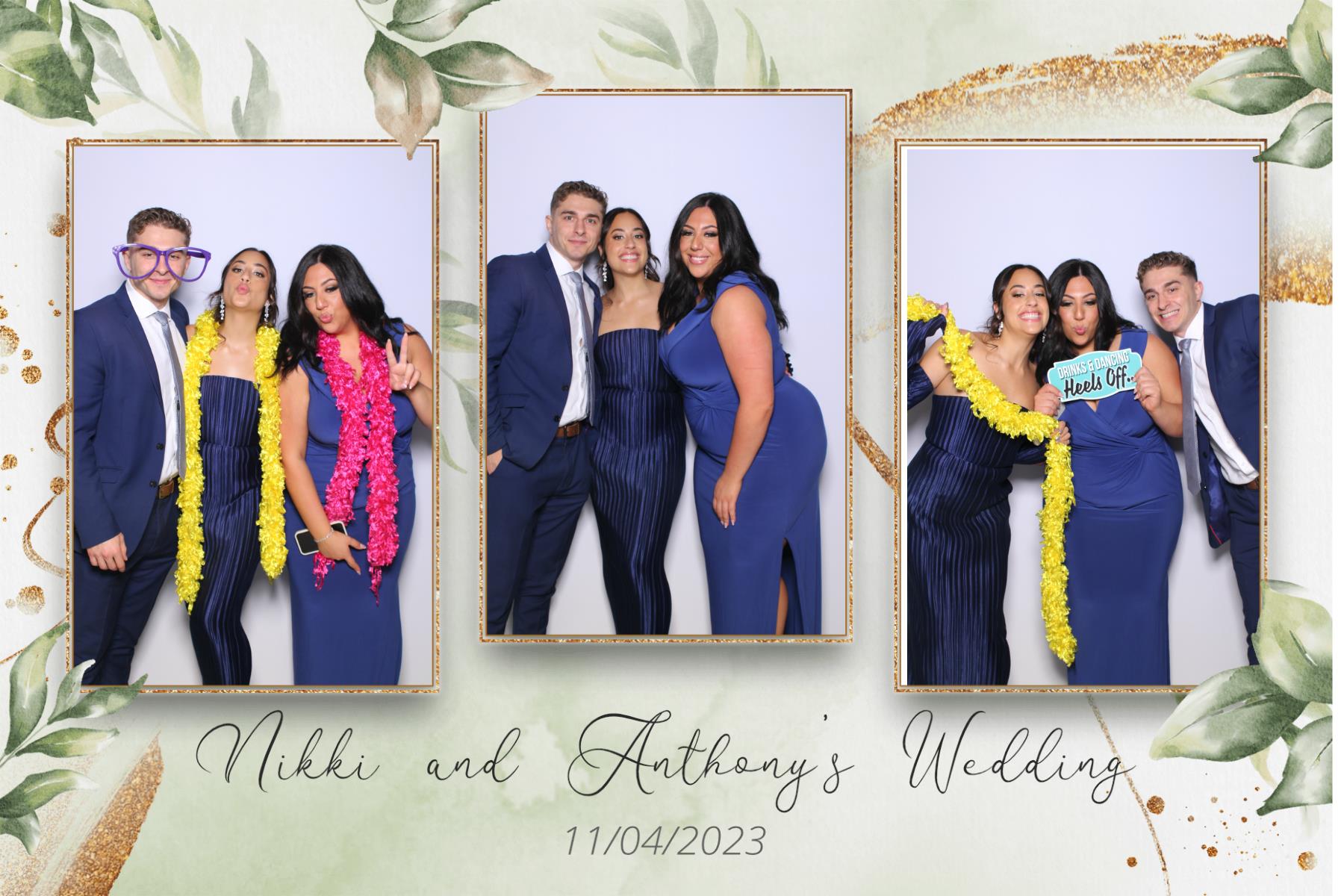 Nikki & Anthony | View more photos from the event at gallery.myselfiemirror.ca/u/romanmyselfiemirrorca/Nikki-Anthony