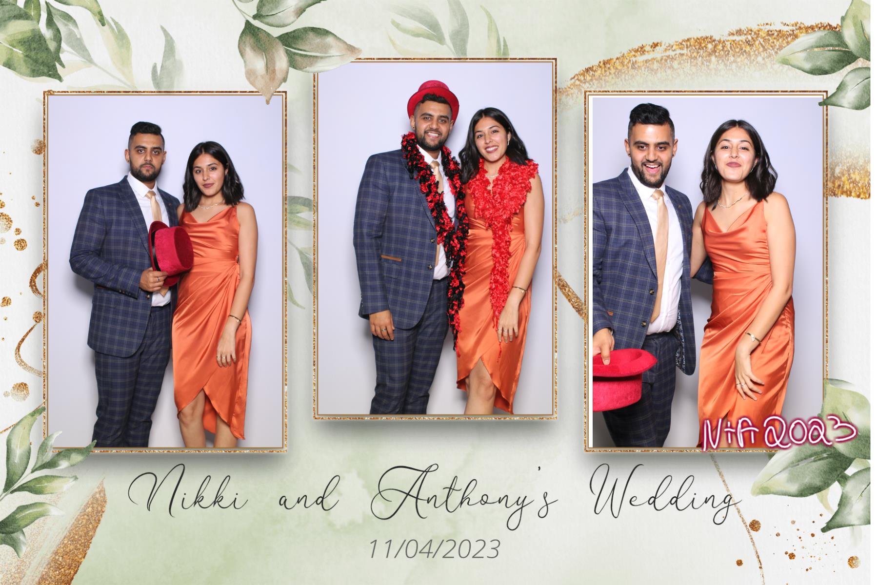 Nikki & Anthony | View more photos from the event at gallery.myselfiemirror.ca/u/romanmyselfiemirrorca/Nikki-Anthony