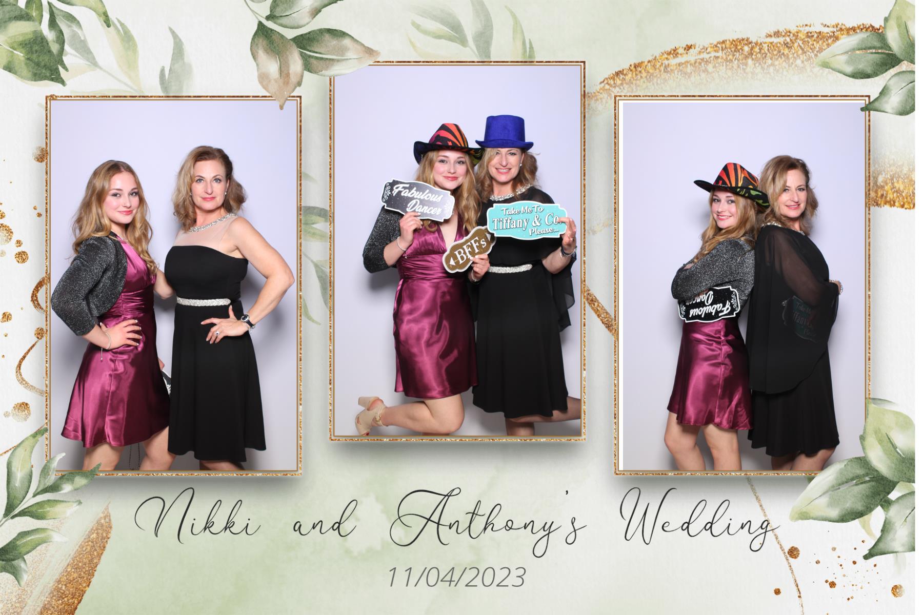 Nikki & Anthony | View more photos from the event at gallery.myselfiemirror.ca/u/romanmyselfiemirrorca/Nikki-Anthony