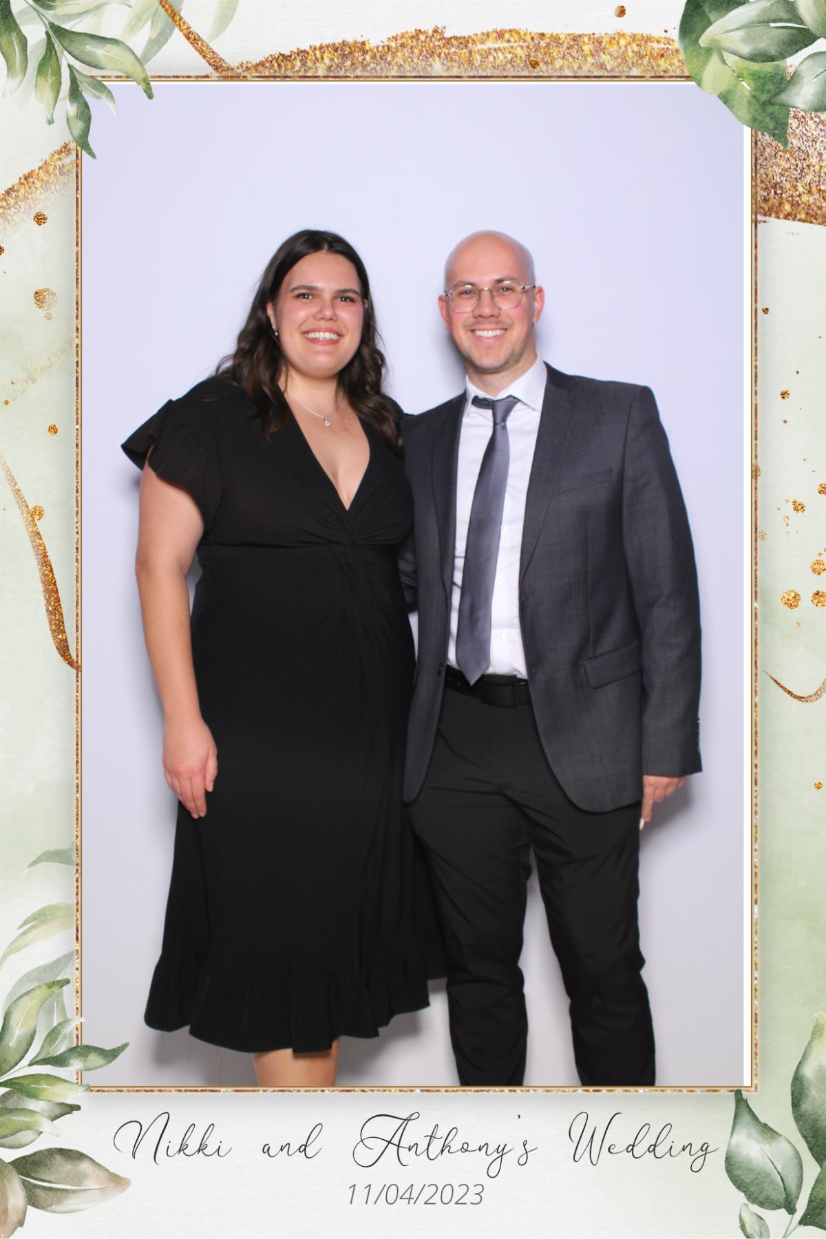 Nikki & Anthony | View more photos from the event at gallery.myselfiemirror.ca/u/romanmyselfiemirrorca/Nikki-Anthony