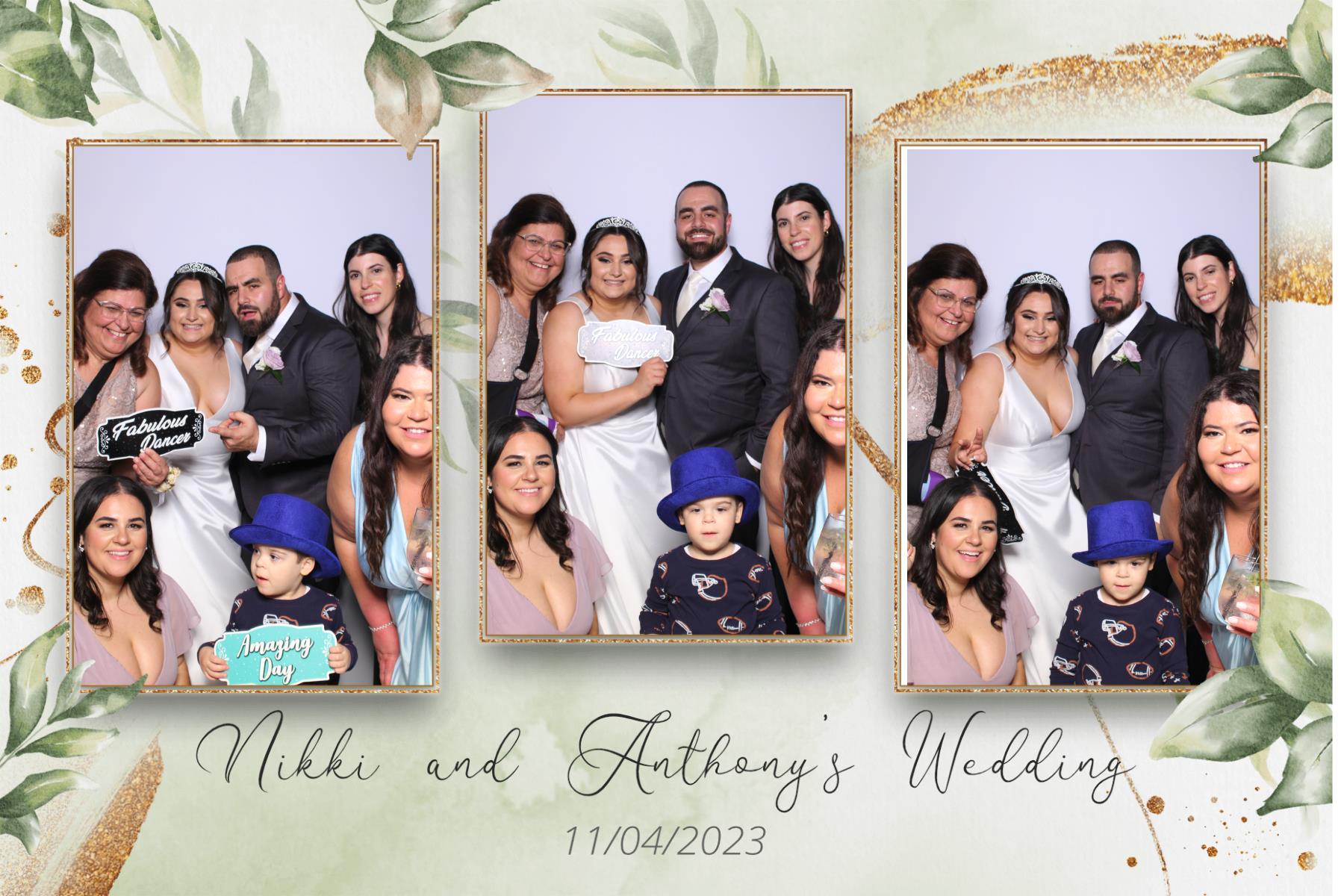 Nikki & Anthony | View more photos from the event at gallery.myselfiemirror.ca/u/romanmyselfiemirrorca/Nikki-Anthony