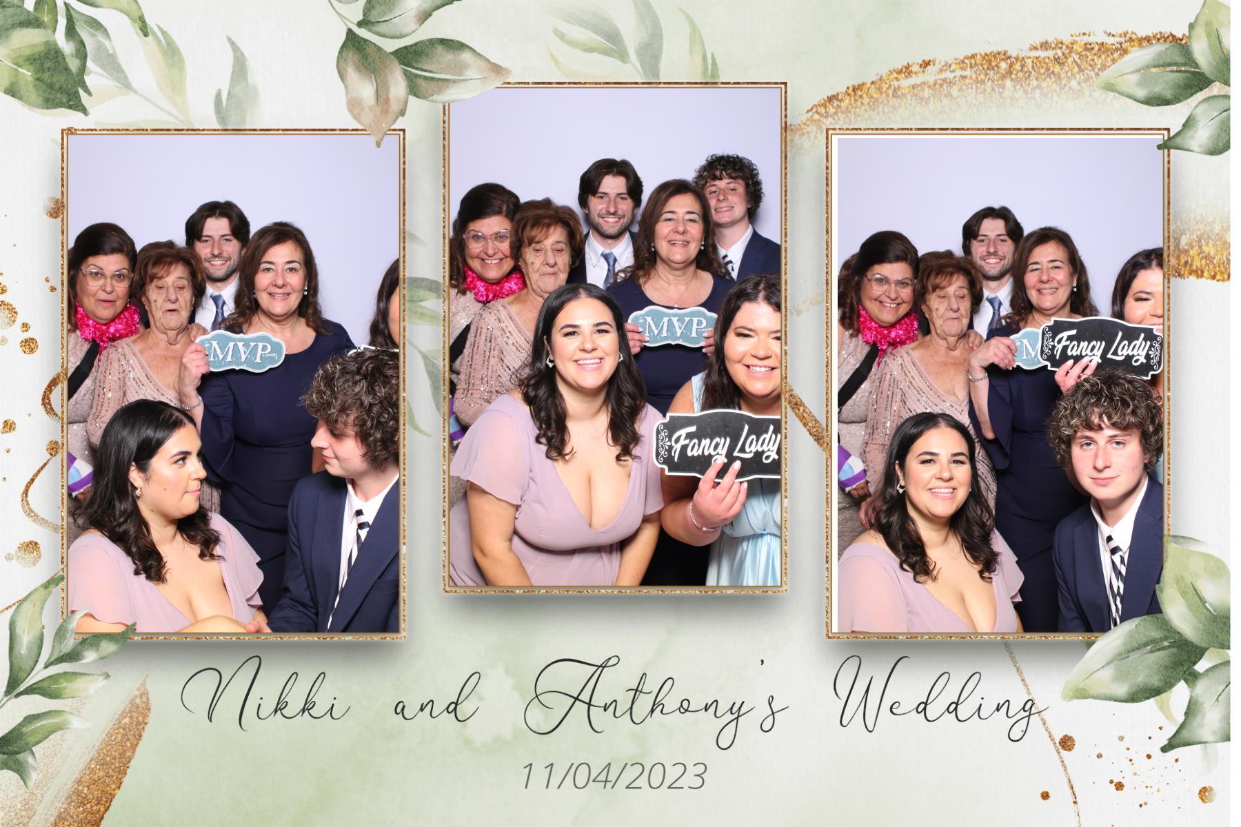 Nikki & Anthony | View more photos from the event at gallery.myselfiemirror.ca/u/romanmyselfiemirrorca/Nikki-Anthony
