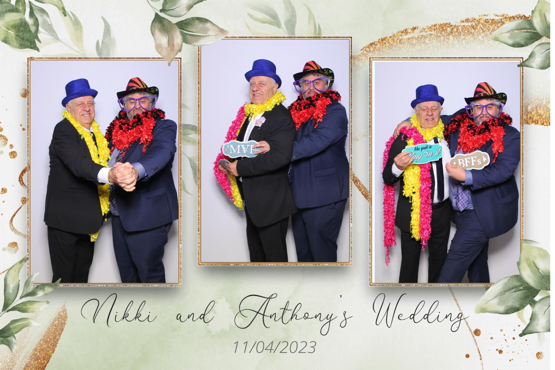 Nikki & Anthony | View more photos from the event at gallery.myselfiemirror.ca/u/romanmyselfiemirrorca/Nikki-Anthony
