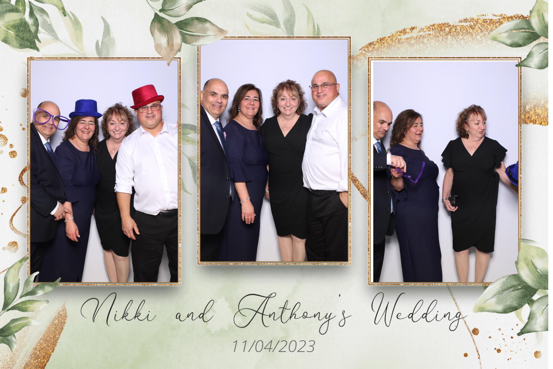 Nikki & Anthony | View more photos from the event at gallery.myselfiemirror.ca/u/romanmyselfiemirrorca/Nikki-Anthony