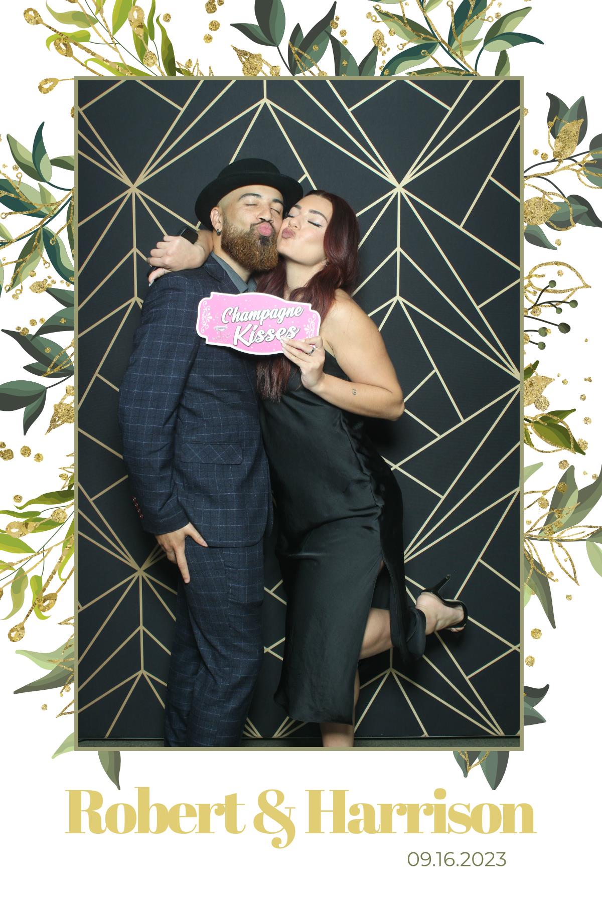 Robert & Harrison | View more photos from the event at gallery.myselfiemirror.ca/u/romanmyselfiemirrorca/Robert-Harrison