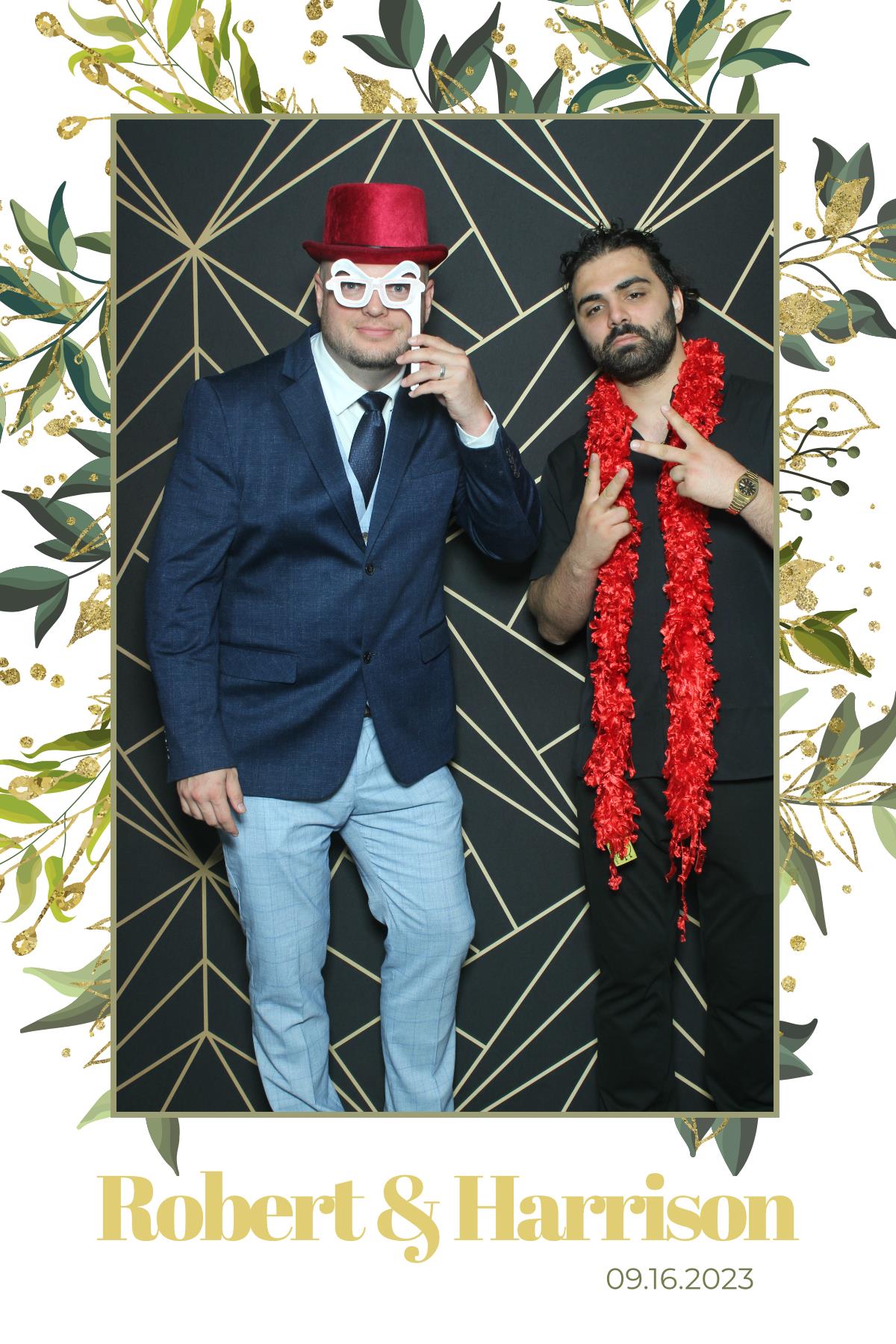 Robert & Harrison | View more photos from the event at gallery.myselfiemirror.ca/u/romanmyselfiemirrorca/Robert-Harrison