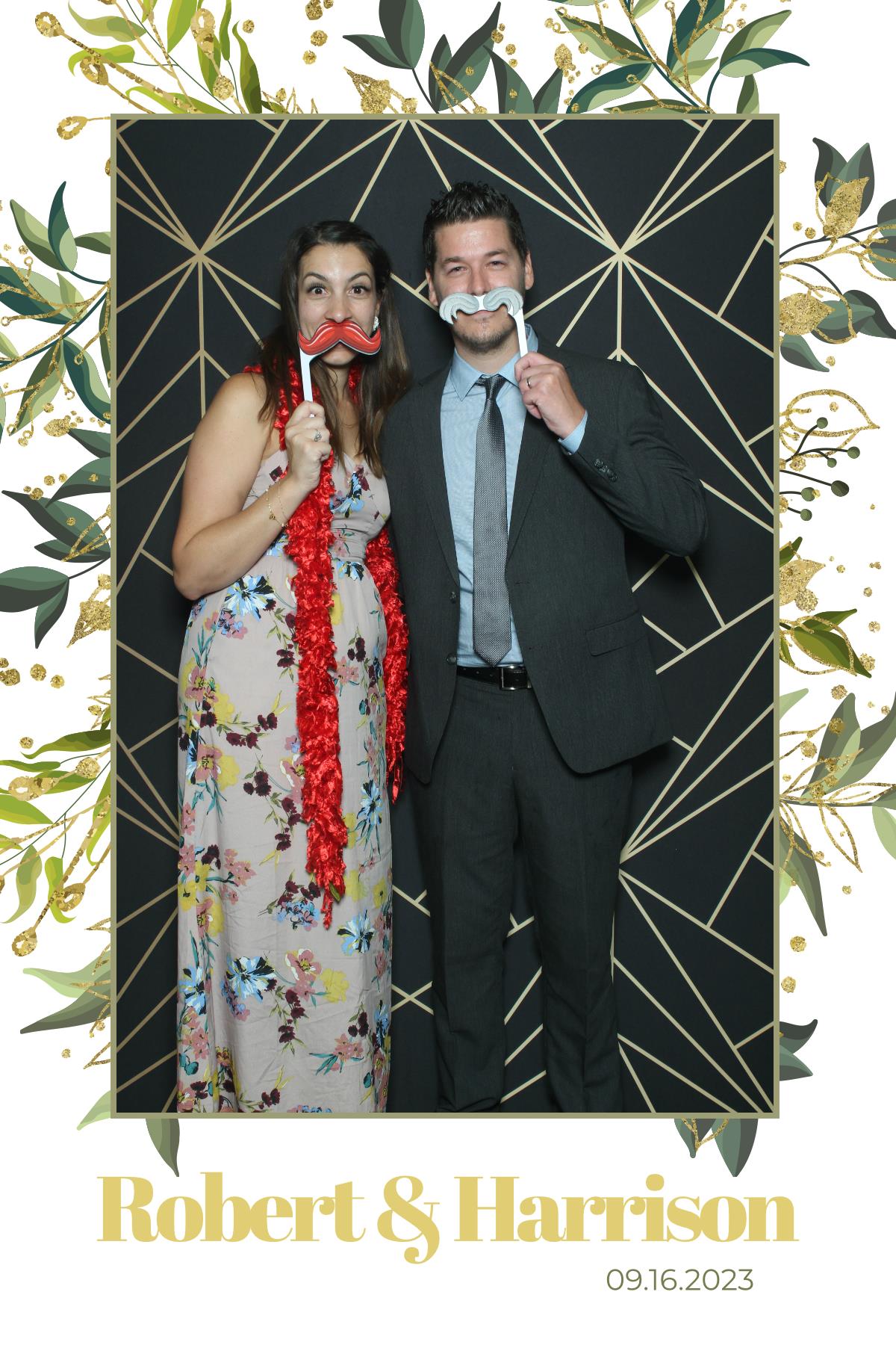 Robert & Harrison | View more photos from the event at gallery.myselfiemirror.ca/u/romanmyselfiemirrorca/Robert-Harrison