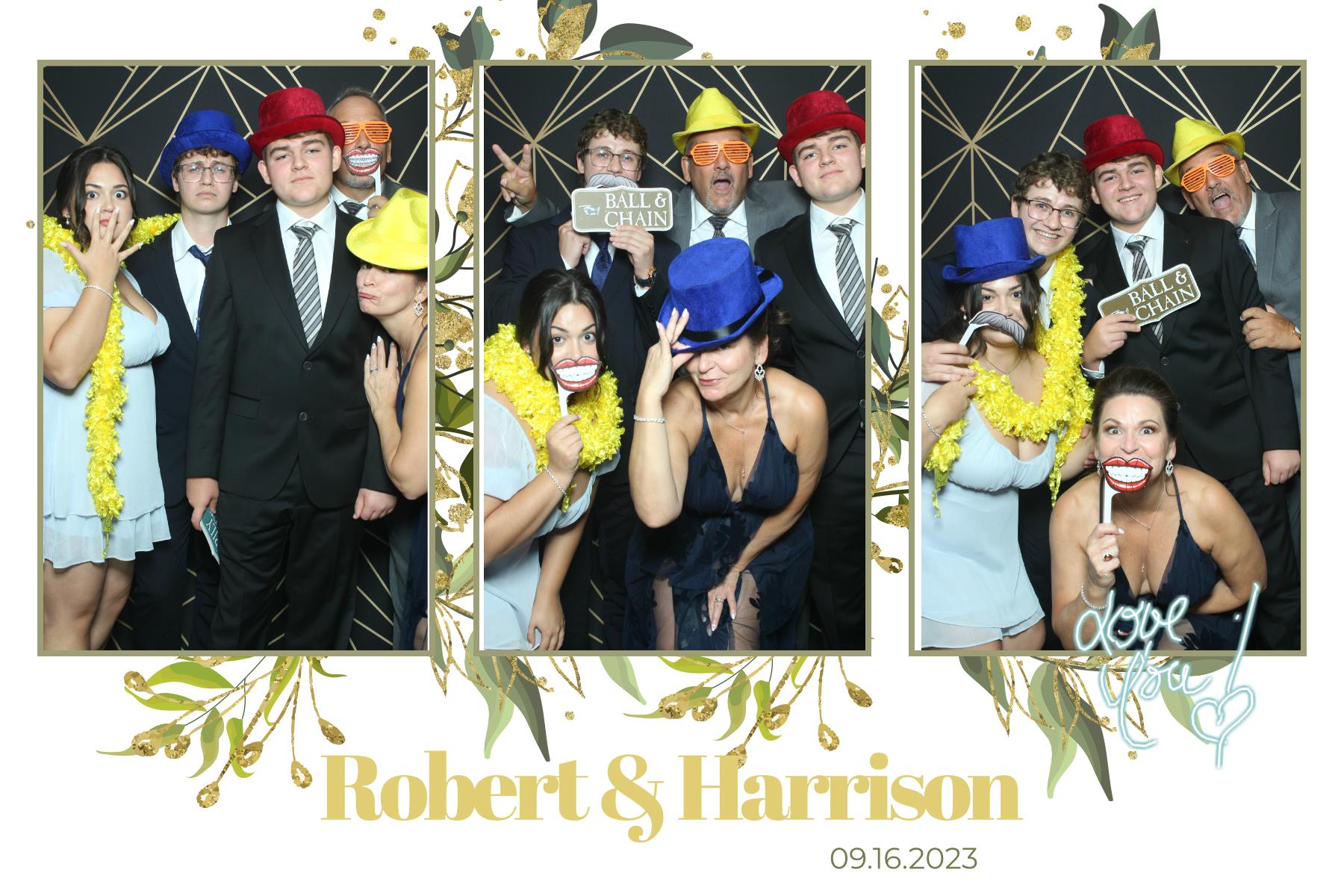 Robert & Harrison | View more photos from the event at gallery.myselfiemirror.ca/u/romanmyselfiemirrorca/Robert-Harrison