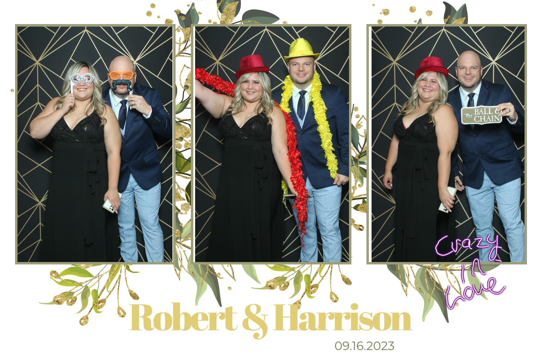 Robert & Harrison | View more photos from the event at gallery.myselfiemirror.ca/u/romanmyselfiemirrorca/Robert-Harrison