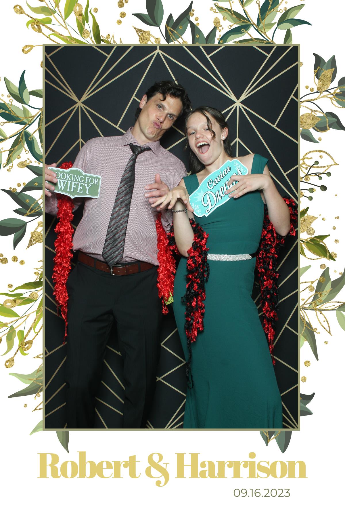Robert & Harrison | View more photos from the event at gallery.myselfiemirror.ca/u/romanmyselfiemirrorca/Robert-Harrison