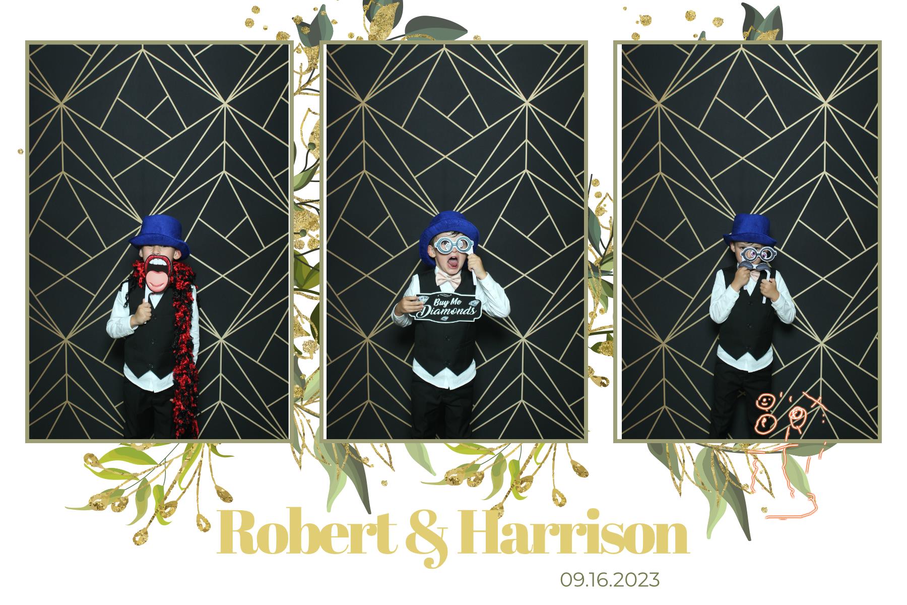 Robert & Harrison | View more photos from the event at gallery.myselfiemirror.ca/u/romanmyselfiemirrorca/Robert-Harrison