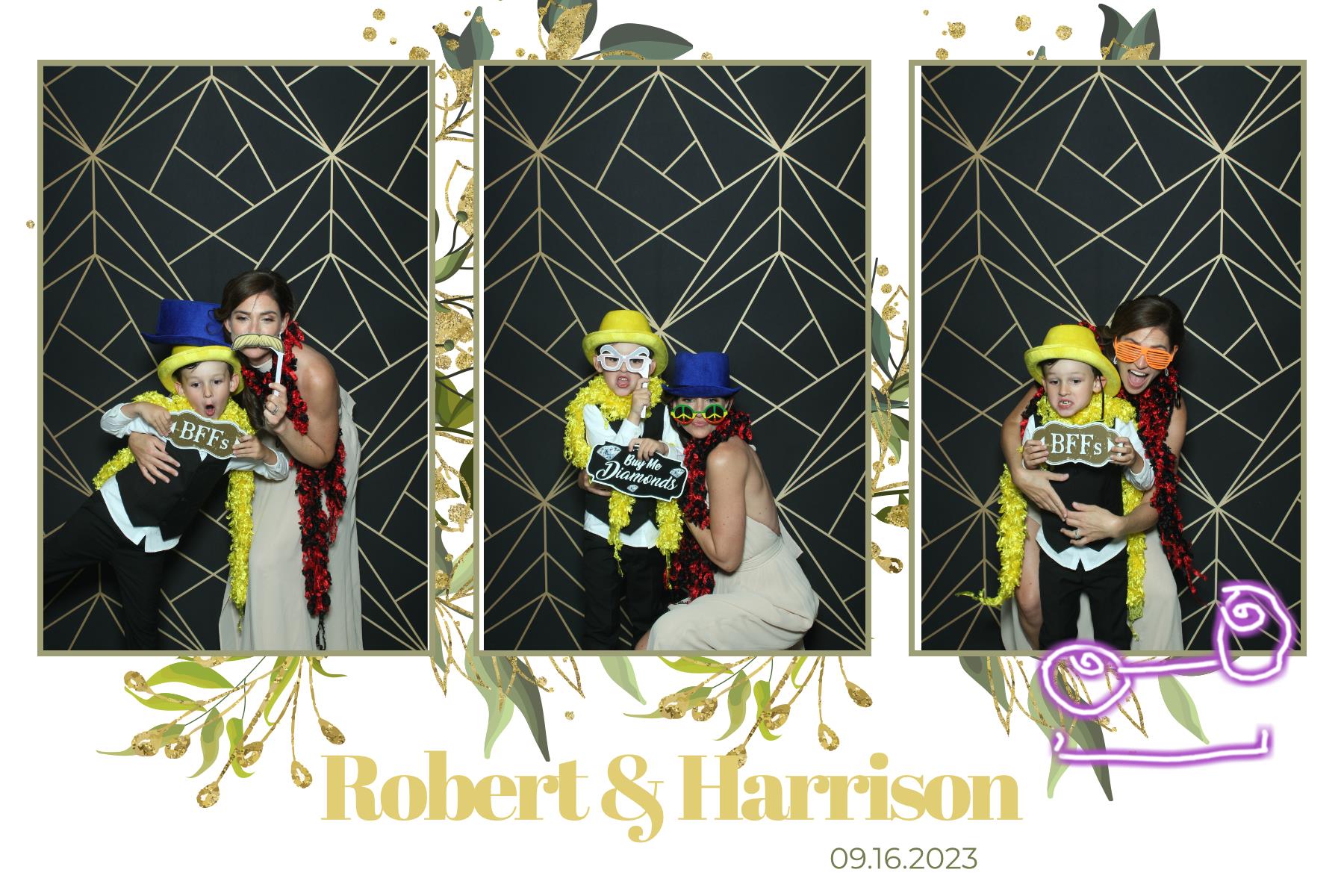 Robert & Harrison | View more photos from the event at gallery.myselfiemirror.ca/u/romanmyselfiemirrorca/Robert-Harrison