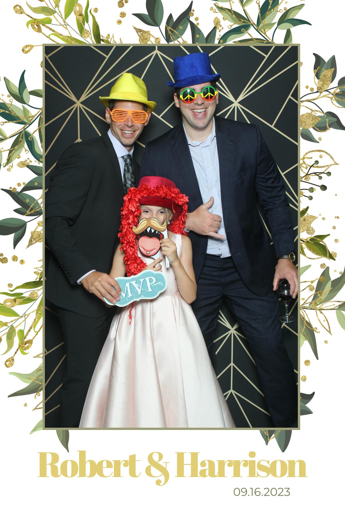 Robert & Harrison | View more photos from the event at gallery.myselfiemirror.ca/u/romanmyselfiemirrorca/Robert-Harrison
