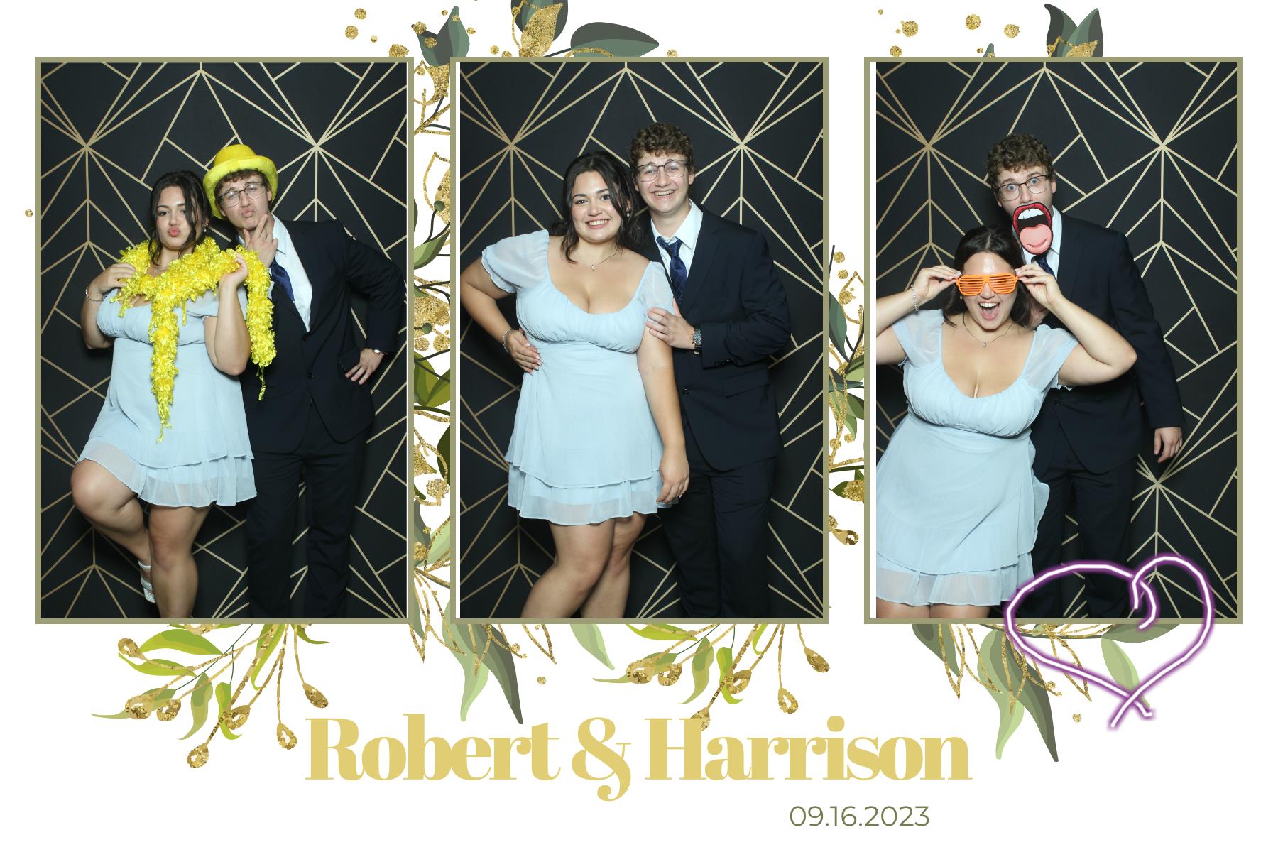 Robert & Harrison | View more photos from the event at gallery.myselfiemirror.ca/u/romanmyselfiemirrorca/Robert-Harrison