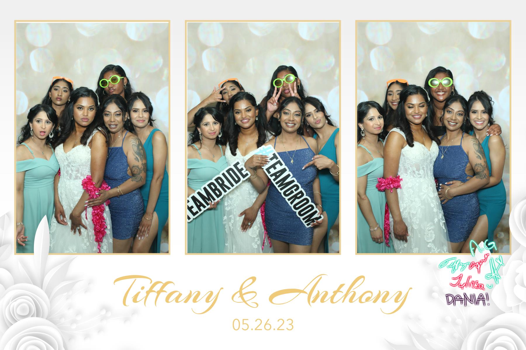 Tiffany & Anthony | View more photos from the event at gallery.myselfiemirror.ca/u/romanmyselfiemirrorca/Tiffany-Anthony