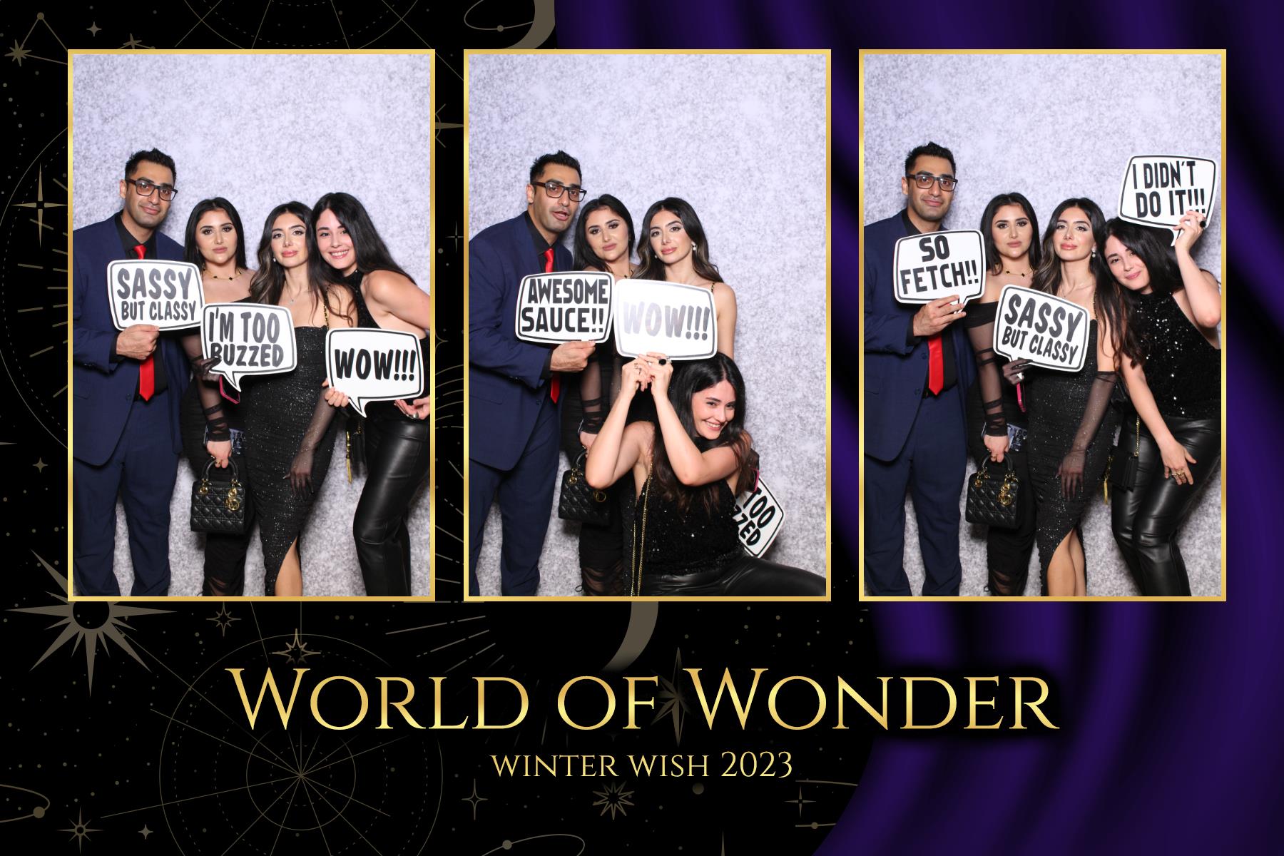 World of Wonder  | View more photos from the event at gallery.myselfiemirror.ca/u/romanmyselfiemirrorca/World-of-Wonder