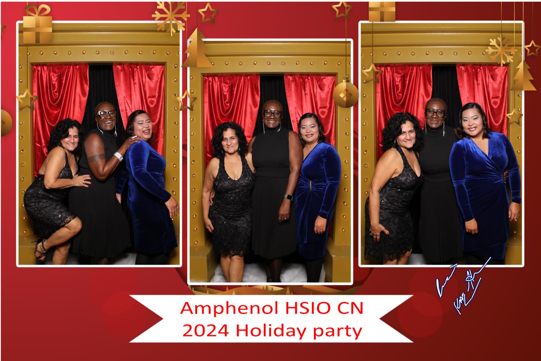 Amphenol HSIO CN Holiday Party | View more photos from the event at gallery.myselfiemirror.ca/u/romanmyselfiemirrorca/Amphenol-HSIO-CN-Holiday-Party