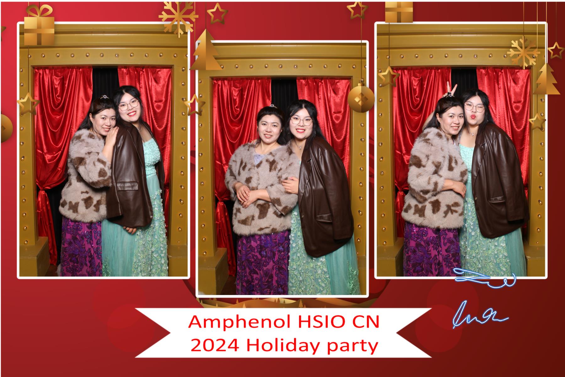 Amphenol HSIO CN Holiday Party | View more photos from the event at gallery.myselfiemirror.ca/u/romanmyselfiemirrorca/Amphenol-HSIO-CN-Holiday-Party
