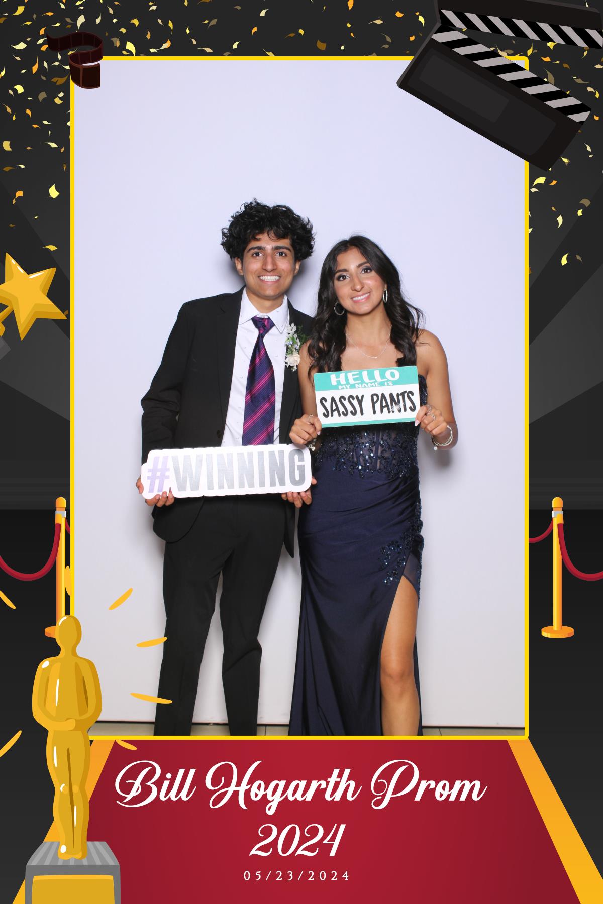 Bill Hogarth Prom 2024 | View more photos from the event at gallery.myselfiemirror.ca/u/romanmyselfiemirrorca/Bill-Hogarth-Prom-2024