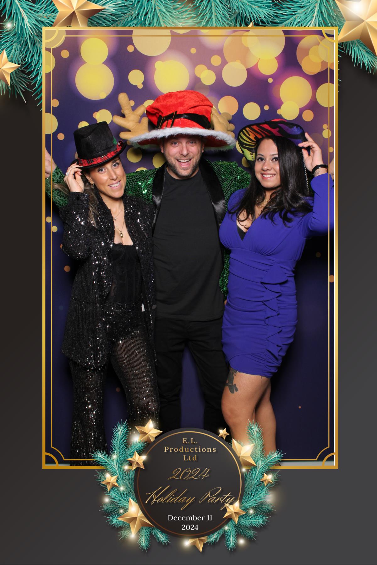 E. L. Productions Ltd Holiday Party | View more photos from the event at gallery.myselfiemirror.ca/u/romanmyselfiemirrorca/E-L-Productions-Ltd-Holiday-Party