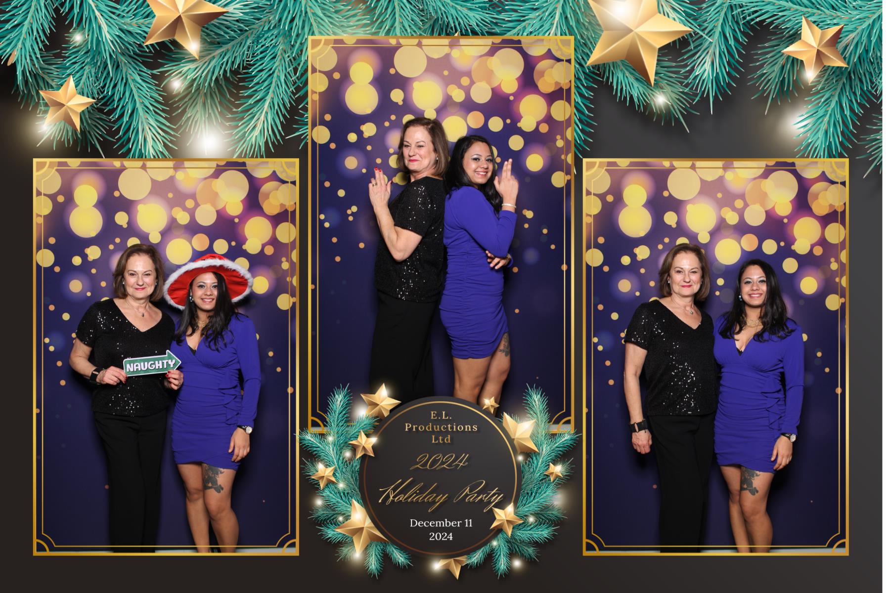 E. L. Productions Ltd Holiday Party | View more photos from the event at gallery.myselfiemirror.ca/u/romanmyselfiemirrorca/E-L-Productions-Ltd-Holiday-Party