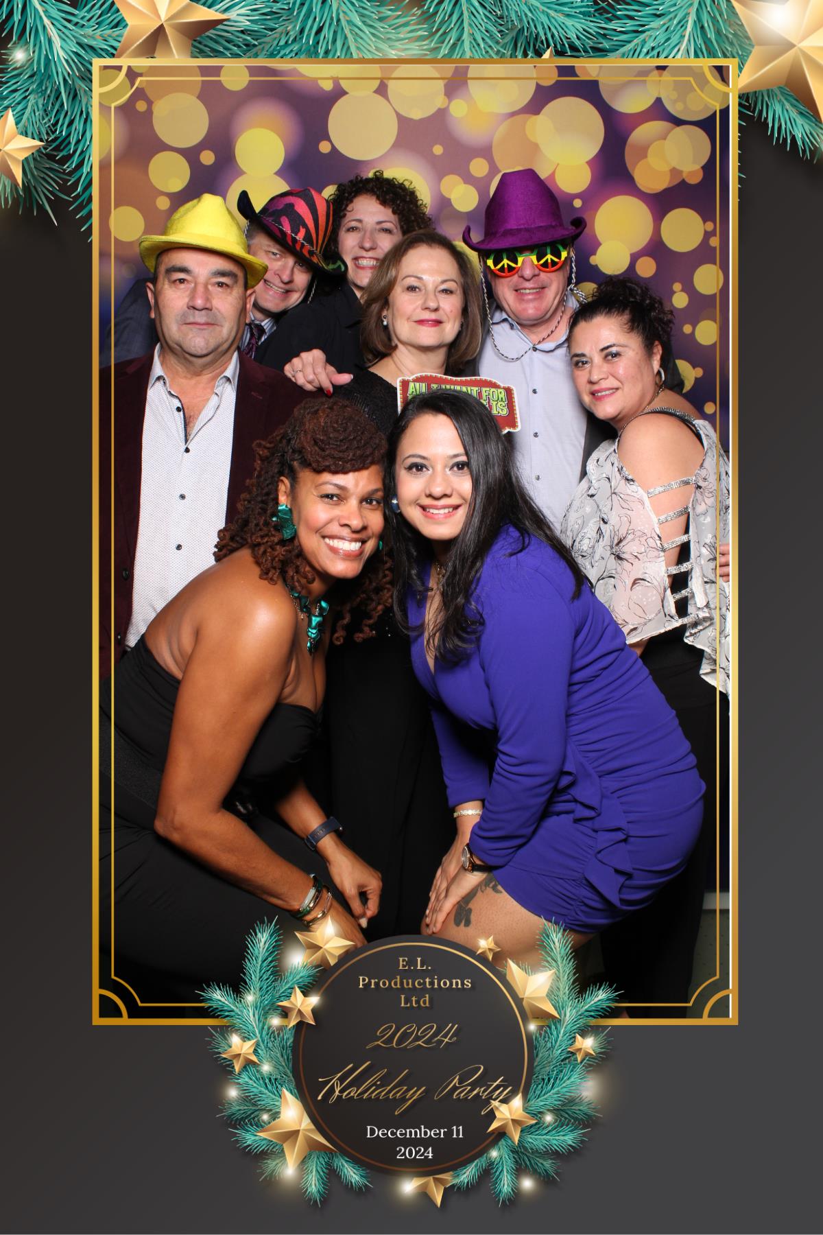 E. L. Productions Ltd Holiday Party | View more photos from the event at gallery.myselfiemirror.ca/u/romanmyselfiemirrorca/E-L-Productions-Ltd-Holiday-Party