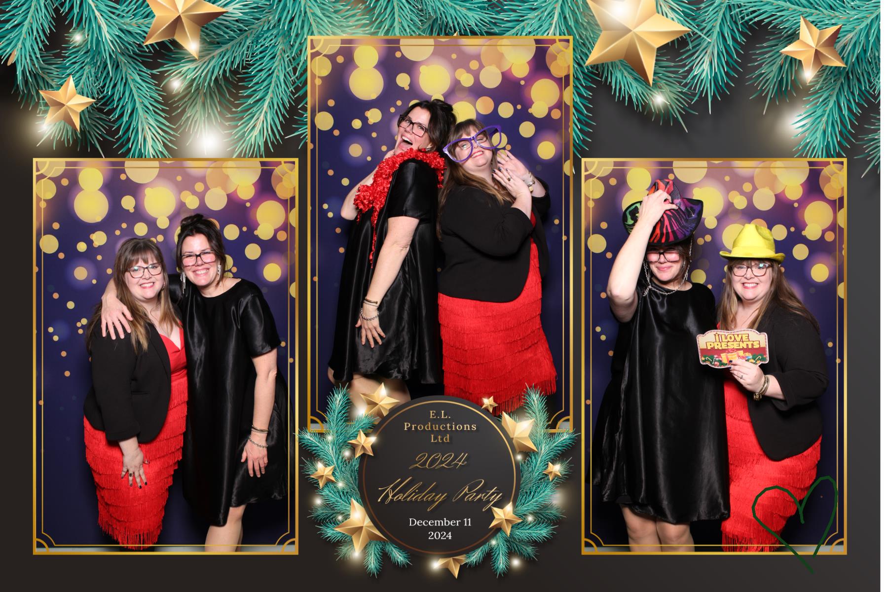 E. L. Productions Ltd Holiday Party | View more photos from the event at gallery.myselfiemirror.ca/u/romanmyselfiemirrorca/E-L-Productions-Ltd-Holiday-Party