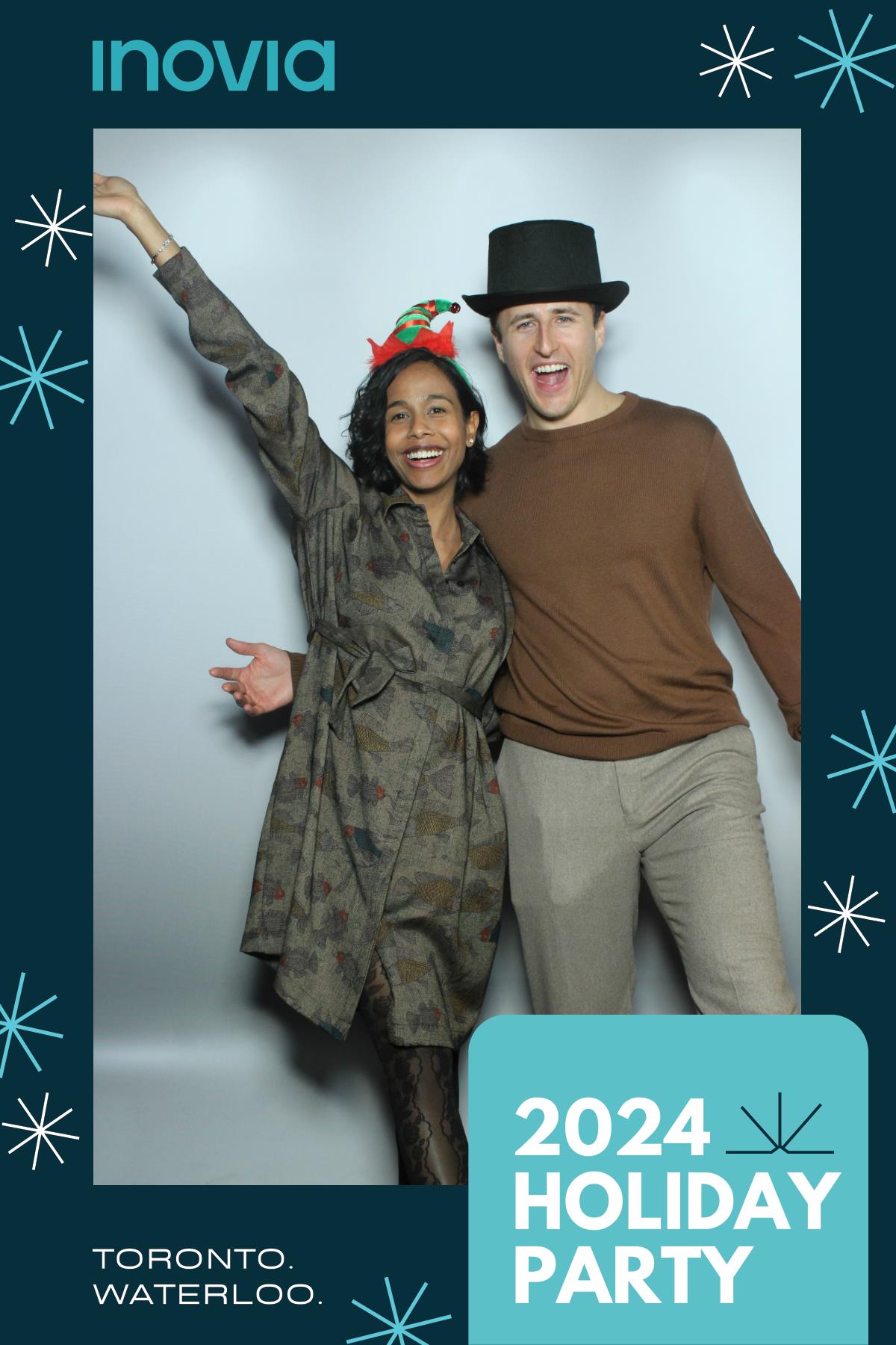 Inovia 2024 Holiday Party | View more photos from the event at gallery.myselfiemirror.ca/u/romanmyselfiemirrorca/Inovia-2024-Holiday-Party