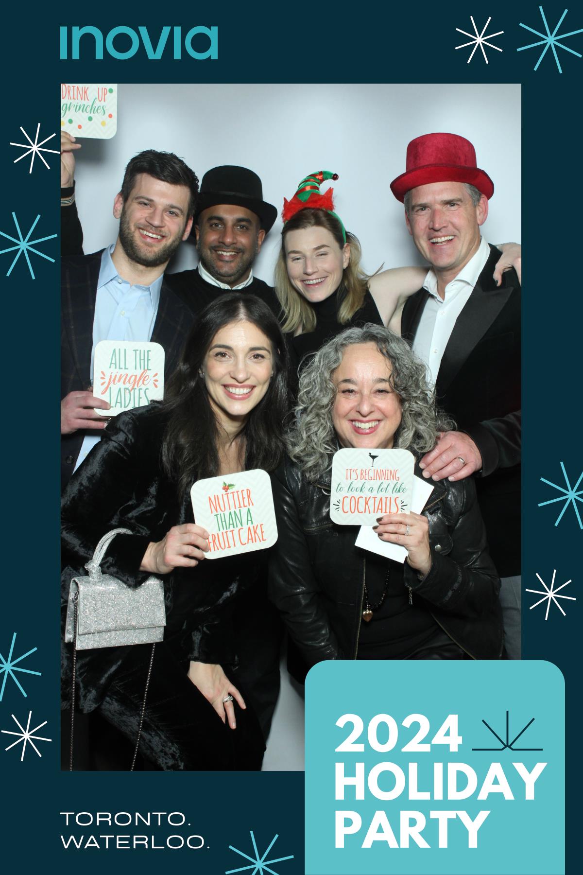 Inovia 2024 Holiday Party | View more photos from the event at gallery.myselfiemirror.ca/u/romanmyselfiemirrorca/Inovia-2024-Holiday-Party