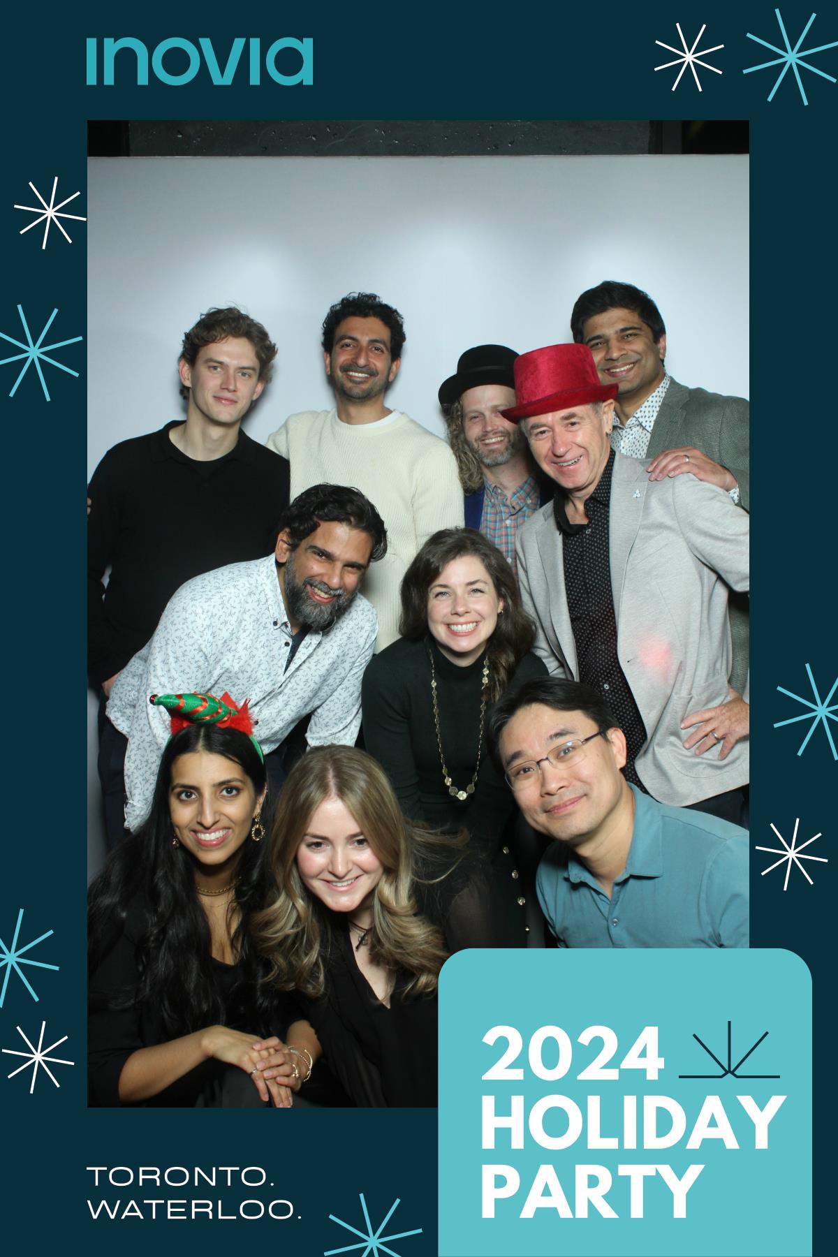 Inovia 2024 Holiday Party | View more photos from the event at gallery.myselfiemirror.ca/u/romanmyselfiemirrorca/Inovia-2024-Holiday-Party