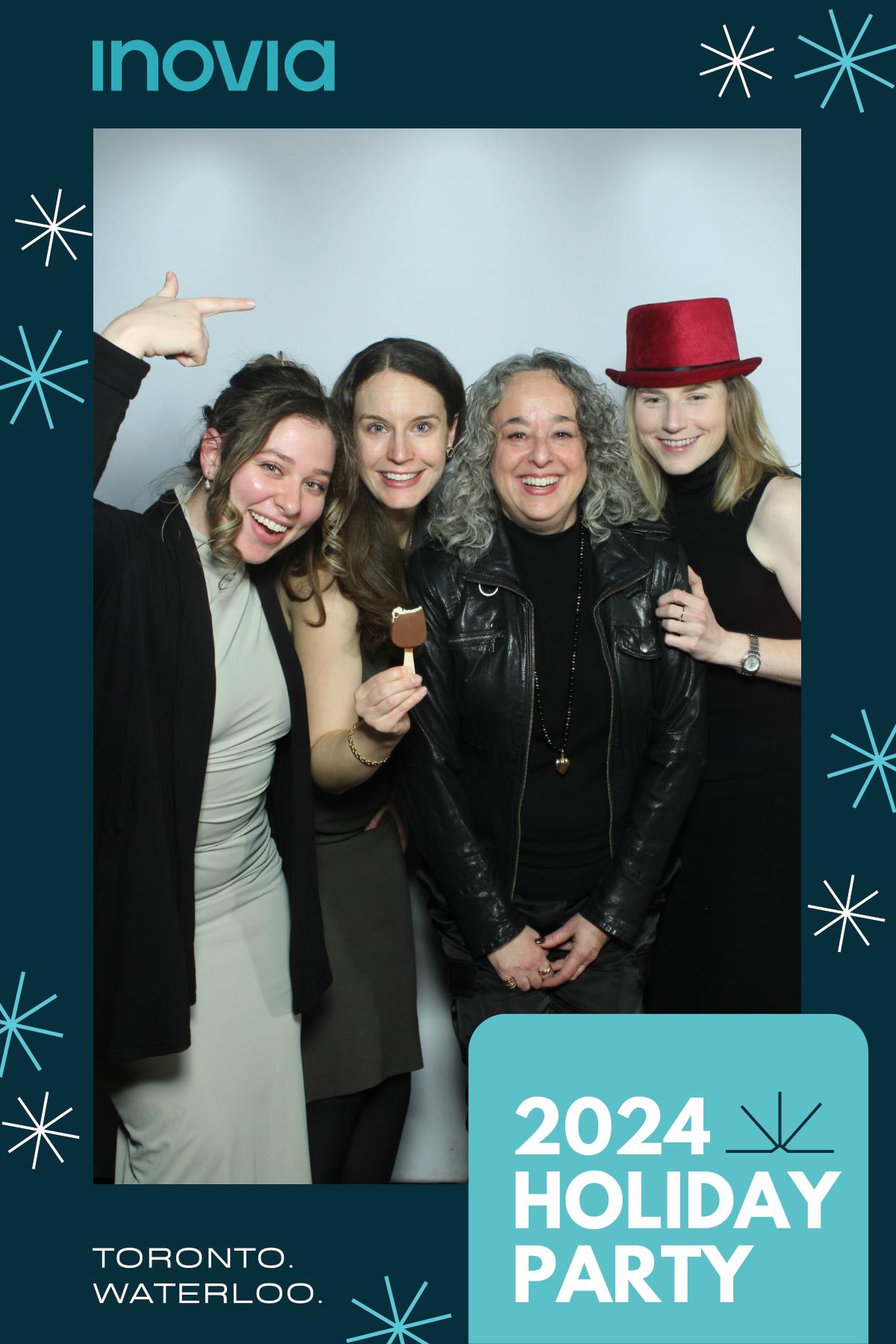 Inovia 2024 Holiday Party | View more photos from the event at gallery.myselfiemirror.ca/u/romanmyselfiemirrorca/Inovia-2024-Holiday-Party