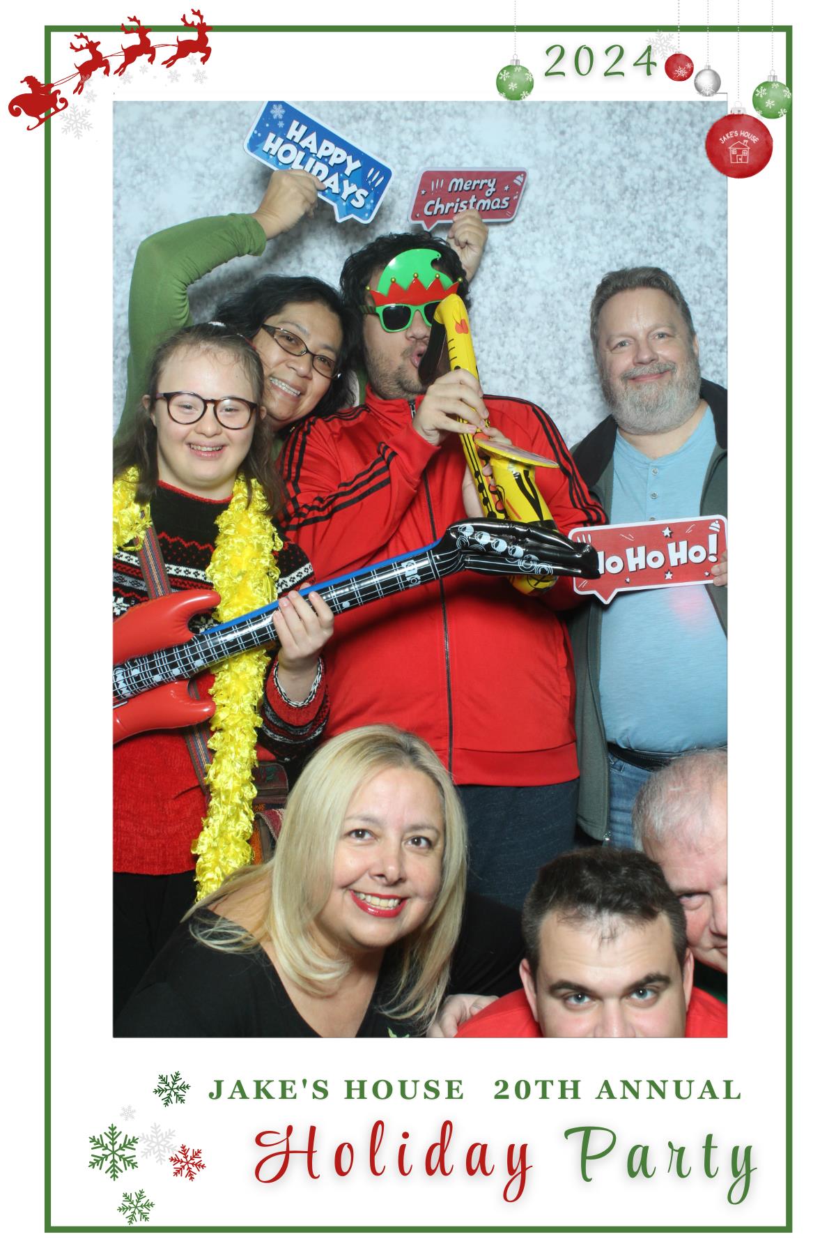 Jake's House 20th Annual Holiday Party | View more photos from the event at gallery.myselfiemirror.ca/u/romanmyselfiemirrorca/Jakes-House-20th-Annual-Holiday-Party