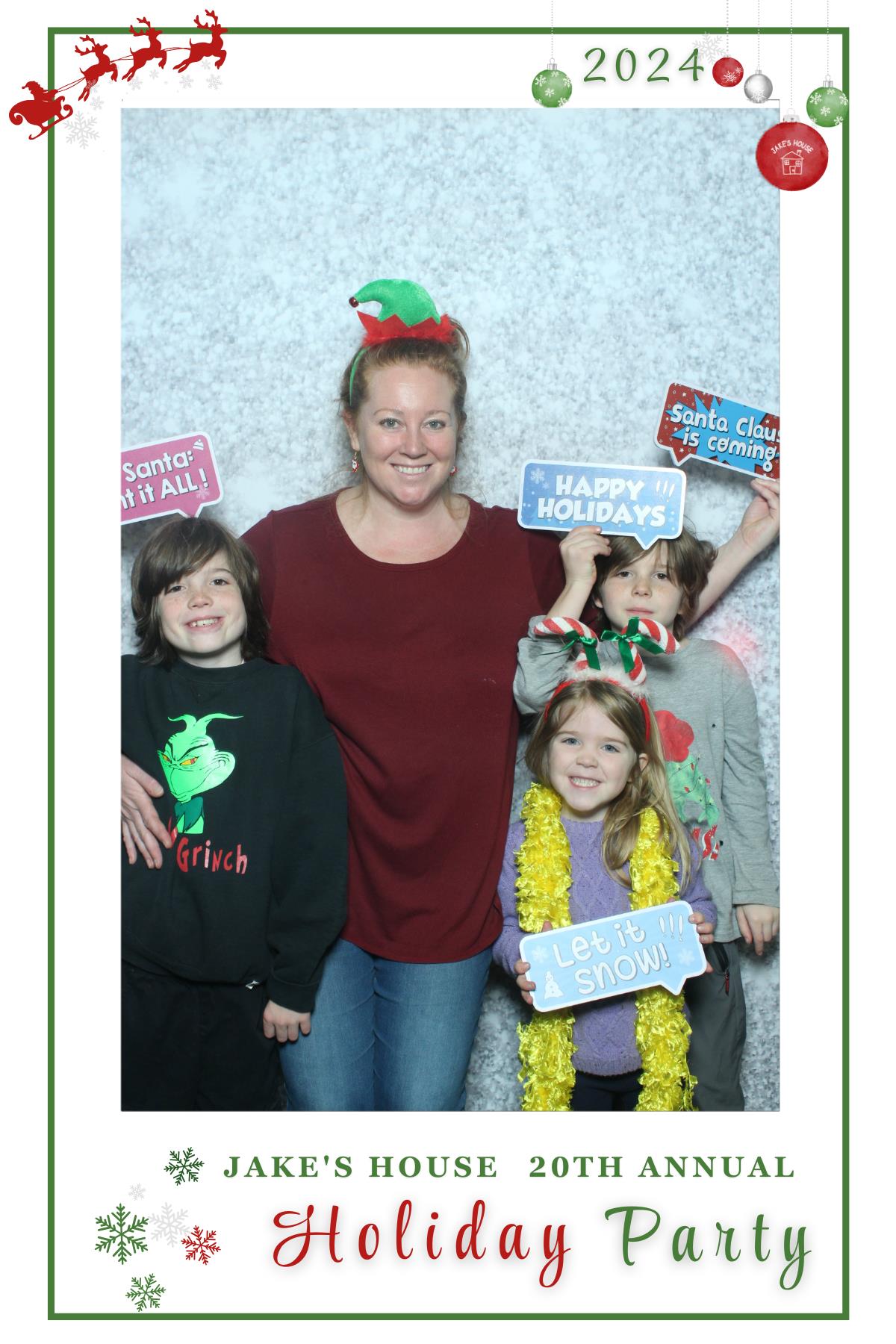 Jake's House 20th Annual Holiday Party | View more photos from the event at gallery.myselfiemirror.ca/u/romanmyselfiemirrorca/Jakes-House-20th-Annual-Holiday-Party