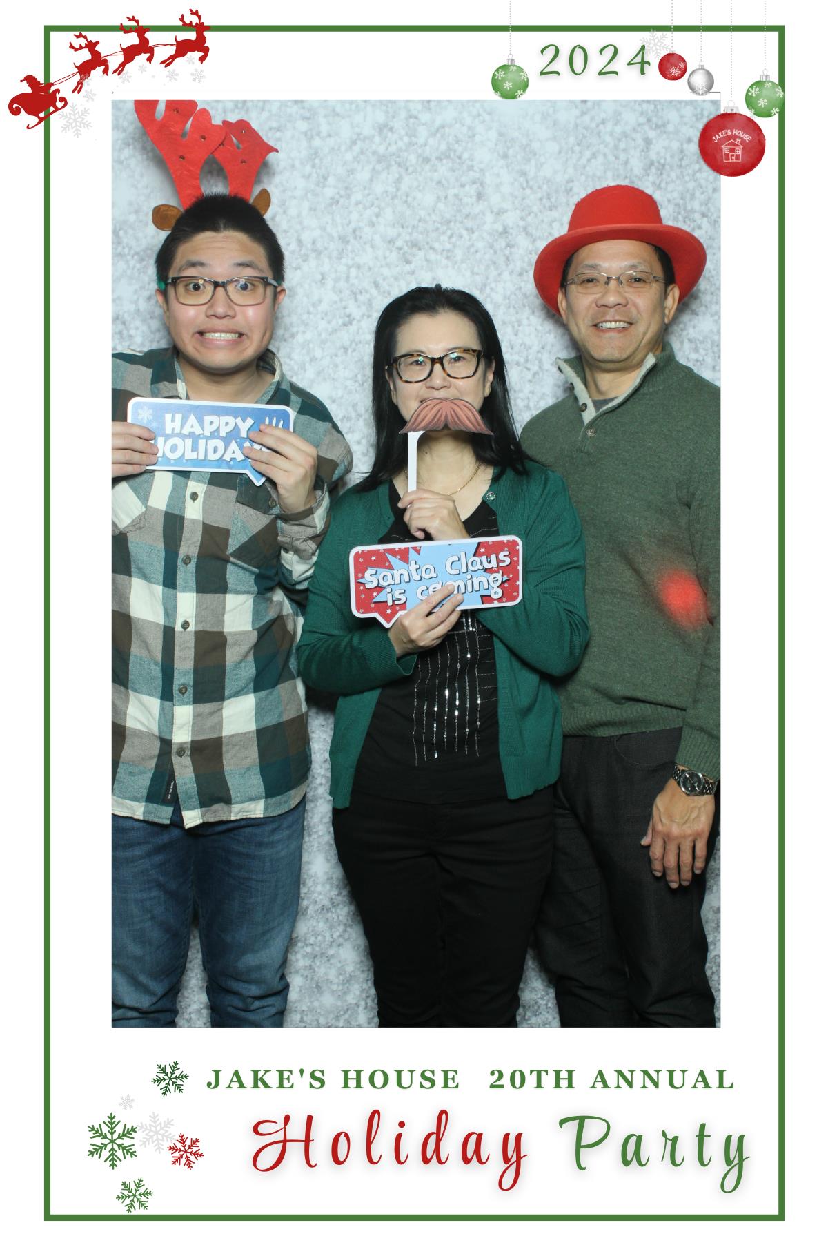 Jake's House 20th Annual Holiday Party | View more photos from the event at gallery.myselfiemirror.ca/u/romanmyselfiemirrorca/Jakes-House-20th-Annual-Holiday-Party