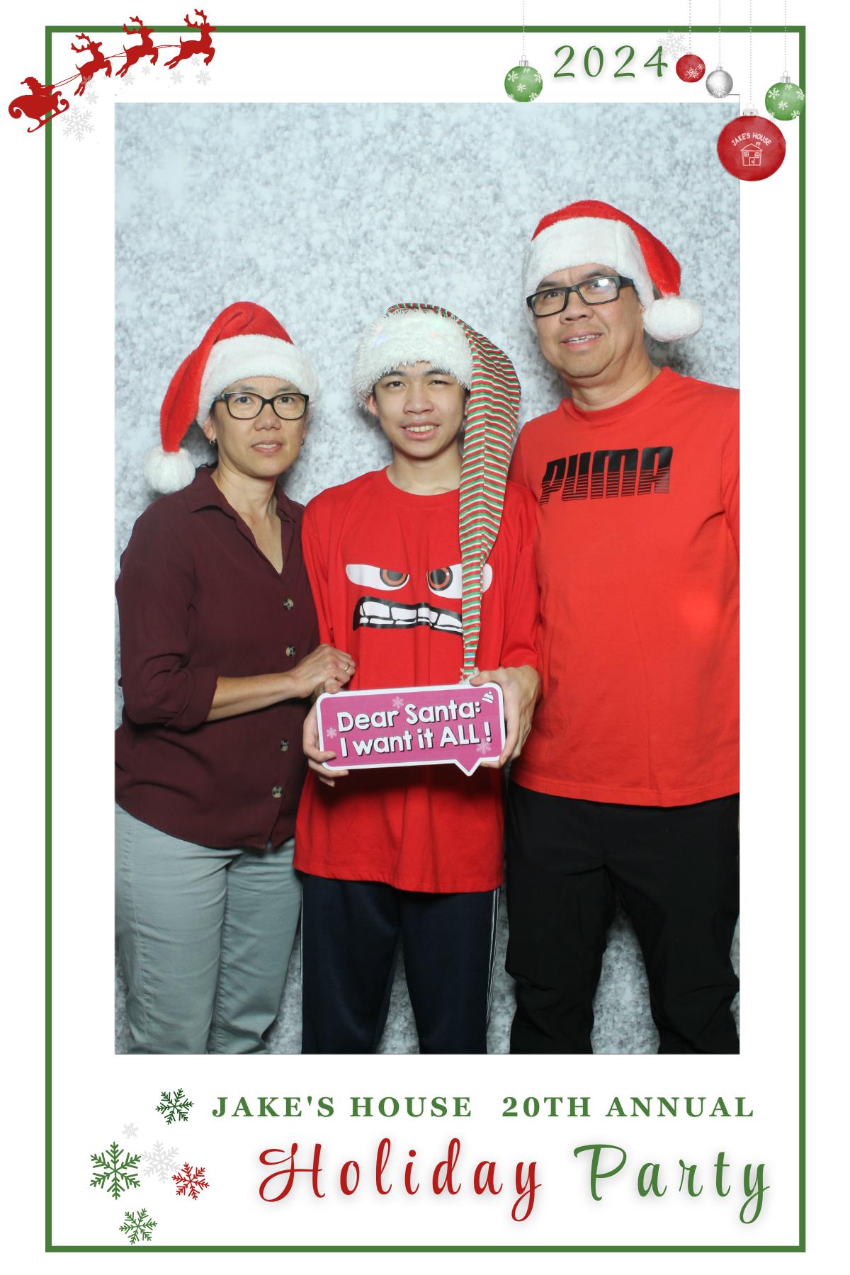 Jake's House 20th Annual Holiday Party | View more photos from the event at gallery.myselfiemirror.ca/u/romanmyselfiemirrorca/Jakes-House-20th-Annual-Holiday-Party